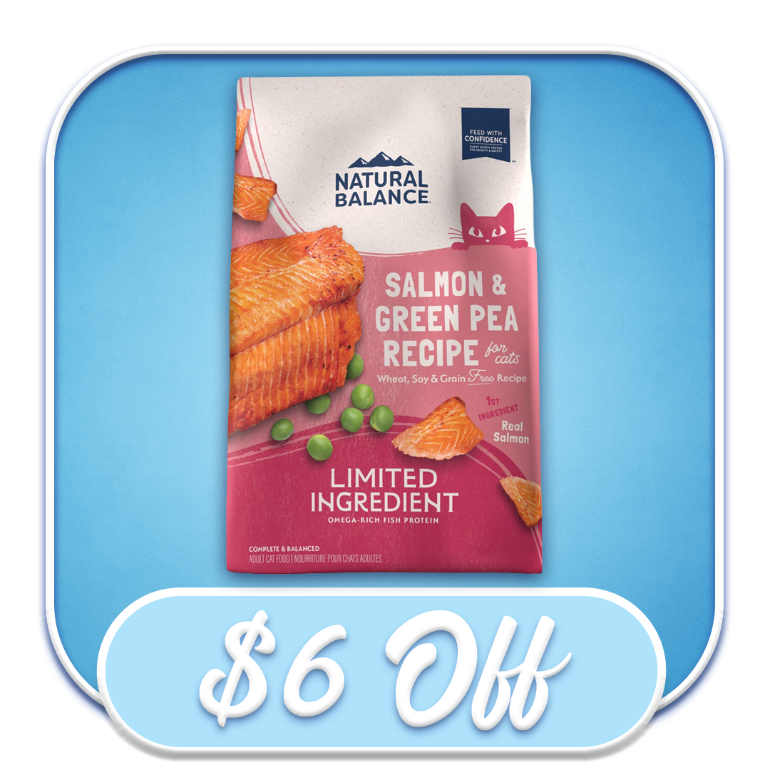 #25194 Natural Balance - Reserve Salmon & Green Pea Recipe 10lb Dry Cat Diet