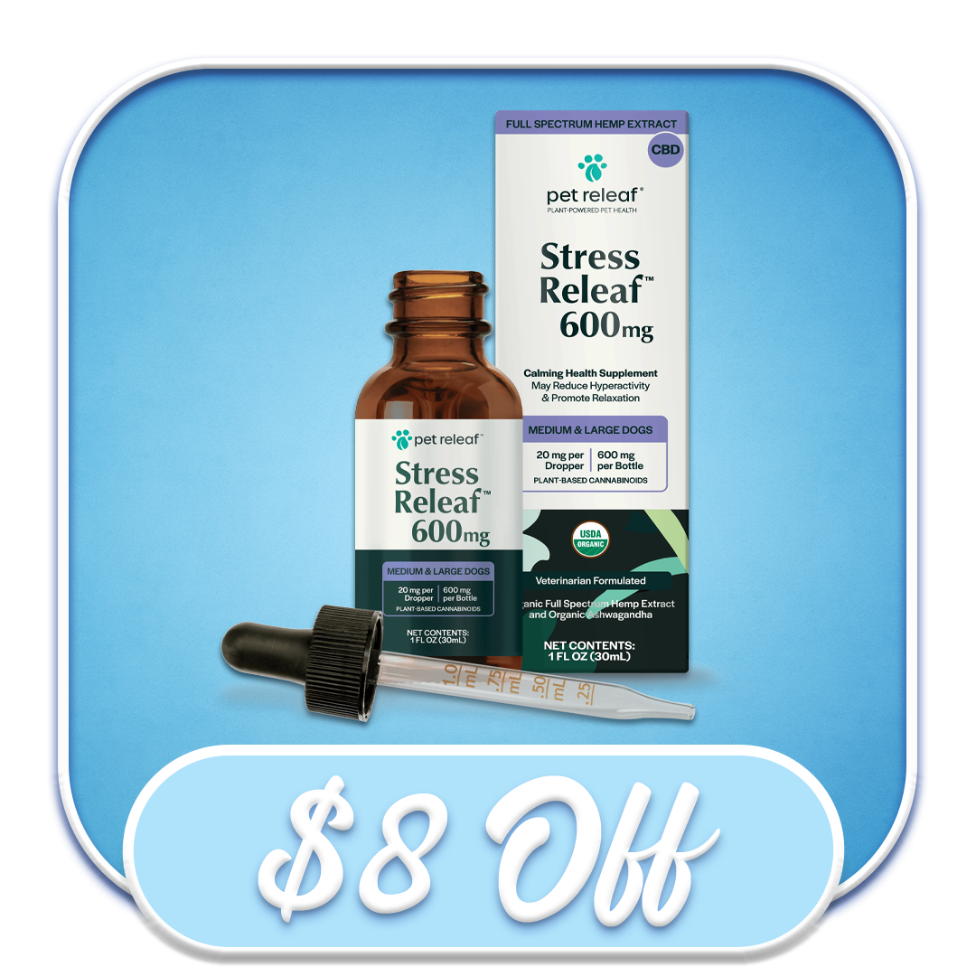 #49649 Pet Releaf - Stress Releaf 600mg CBD Oil