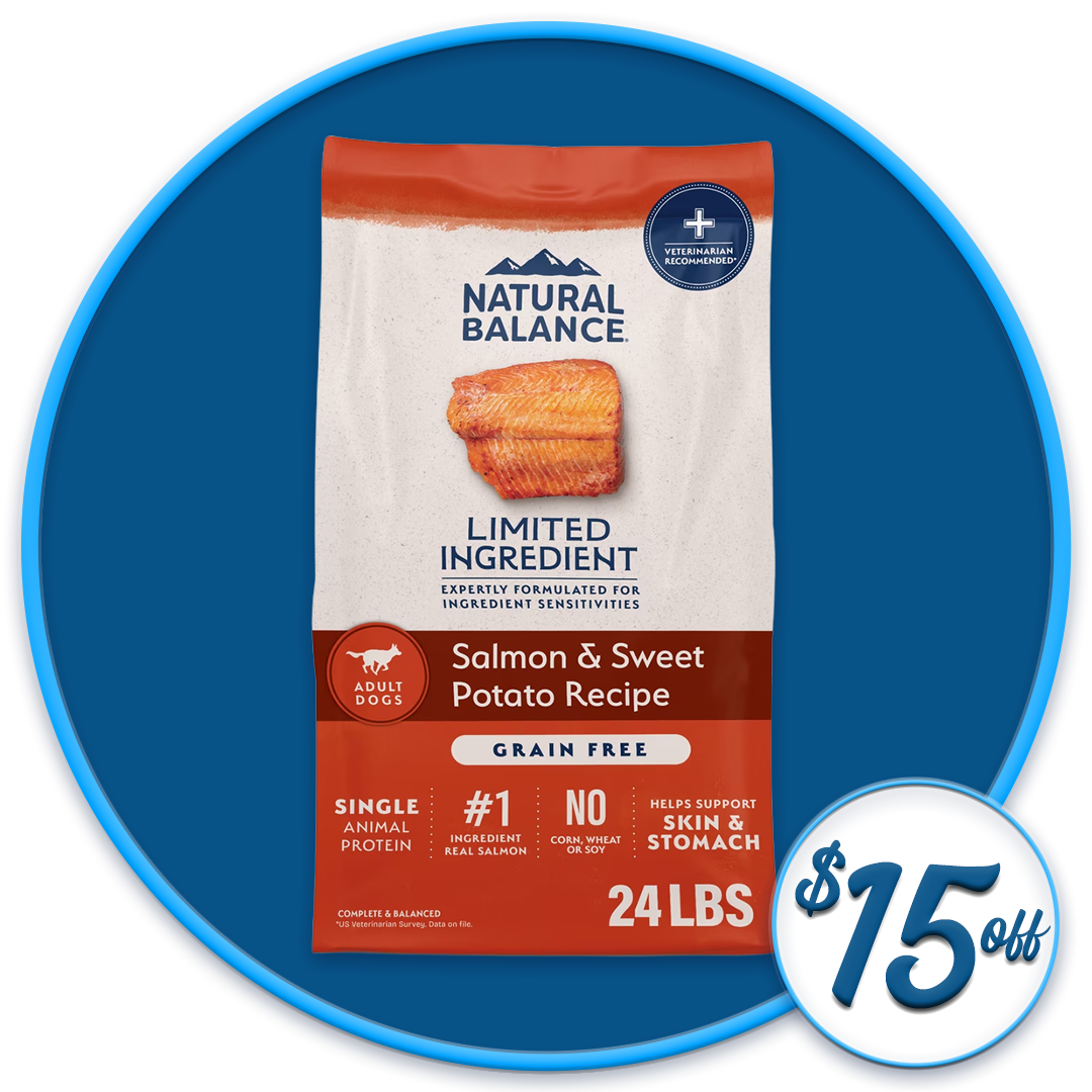 #20732 - Salmon & Sweet Potato Dry Dog Food Diet 24lb 