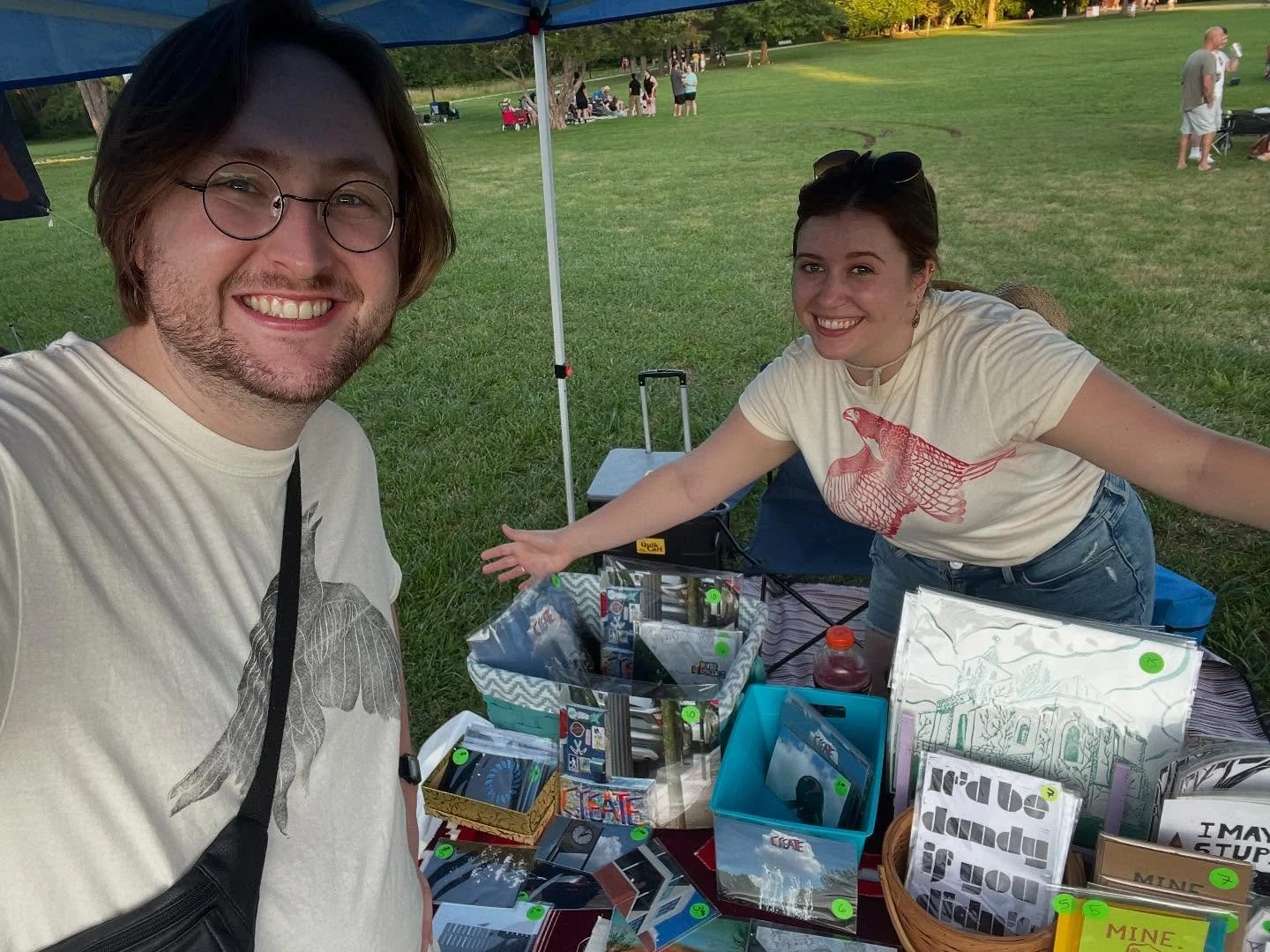 We&rsquo;re having a great time at Gulley Park! Thanks to all of the wonderful people who have stopped by! Keep an eye out for what we&rsquo;re up to this fall!