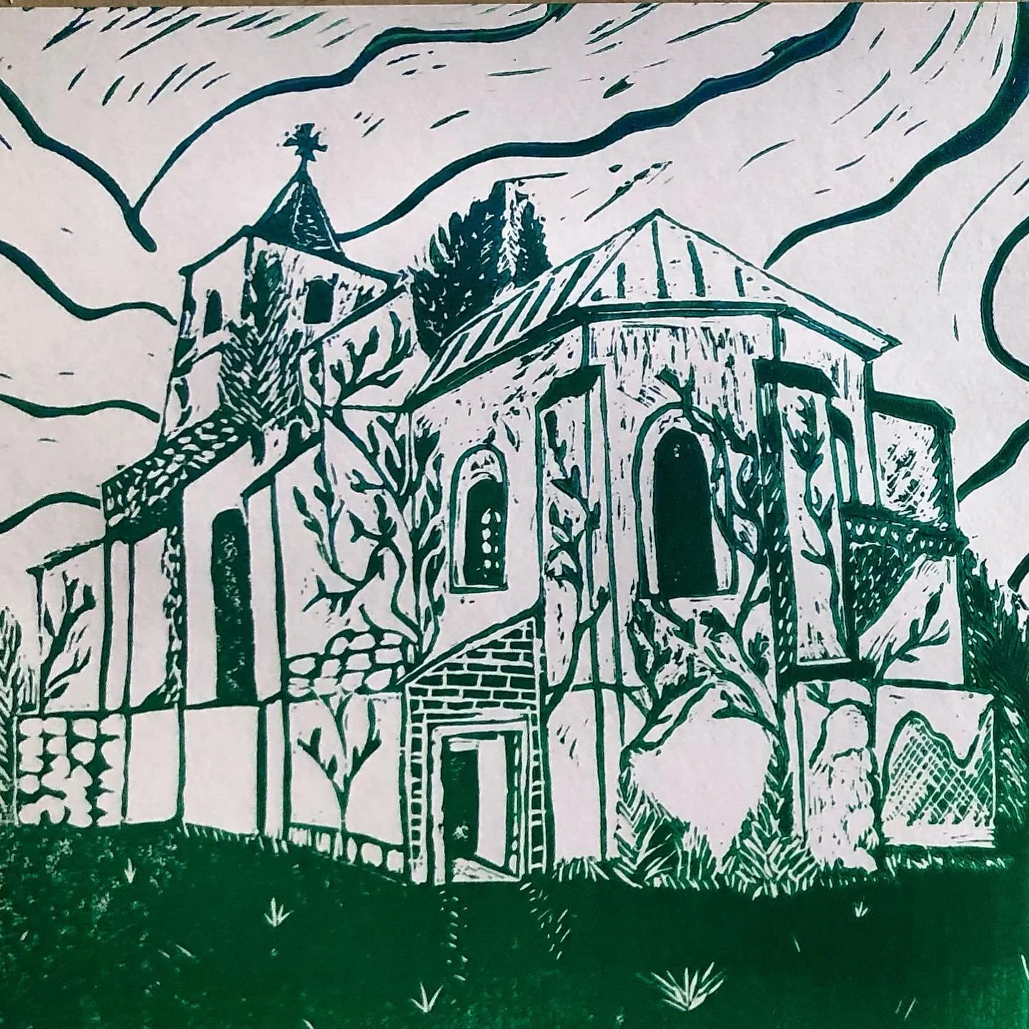 Inspired by a beautiful church in Ukraine 💛💙

#supportukraine🇺🇦