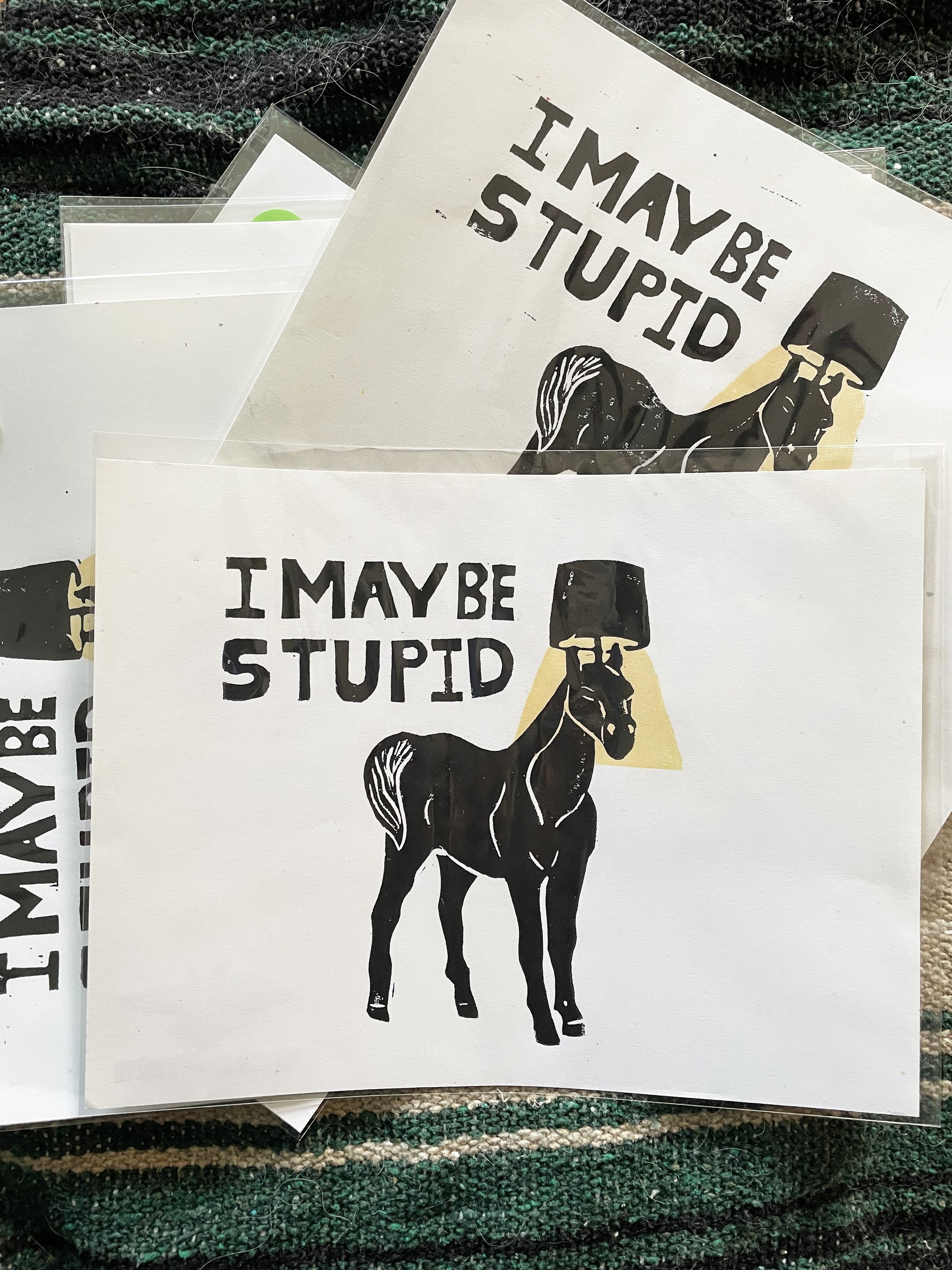 I MAY BE STUPID