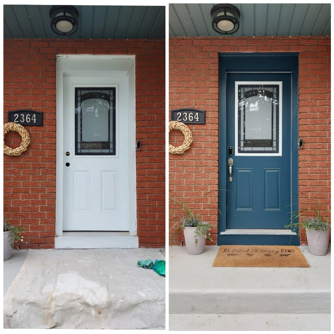 Exterior Door Painting