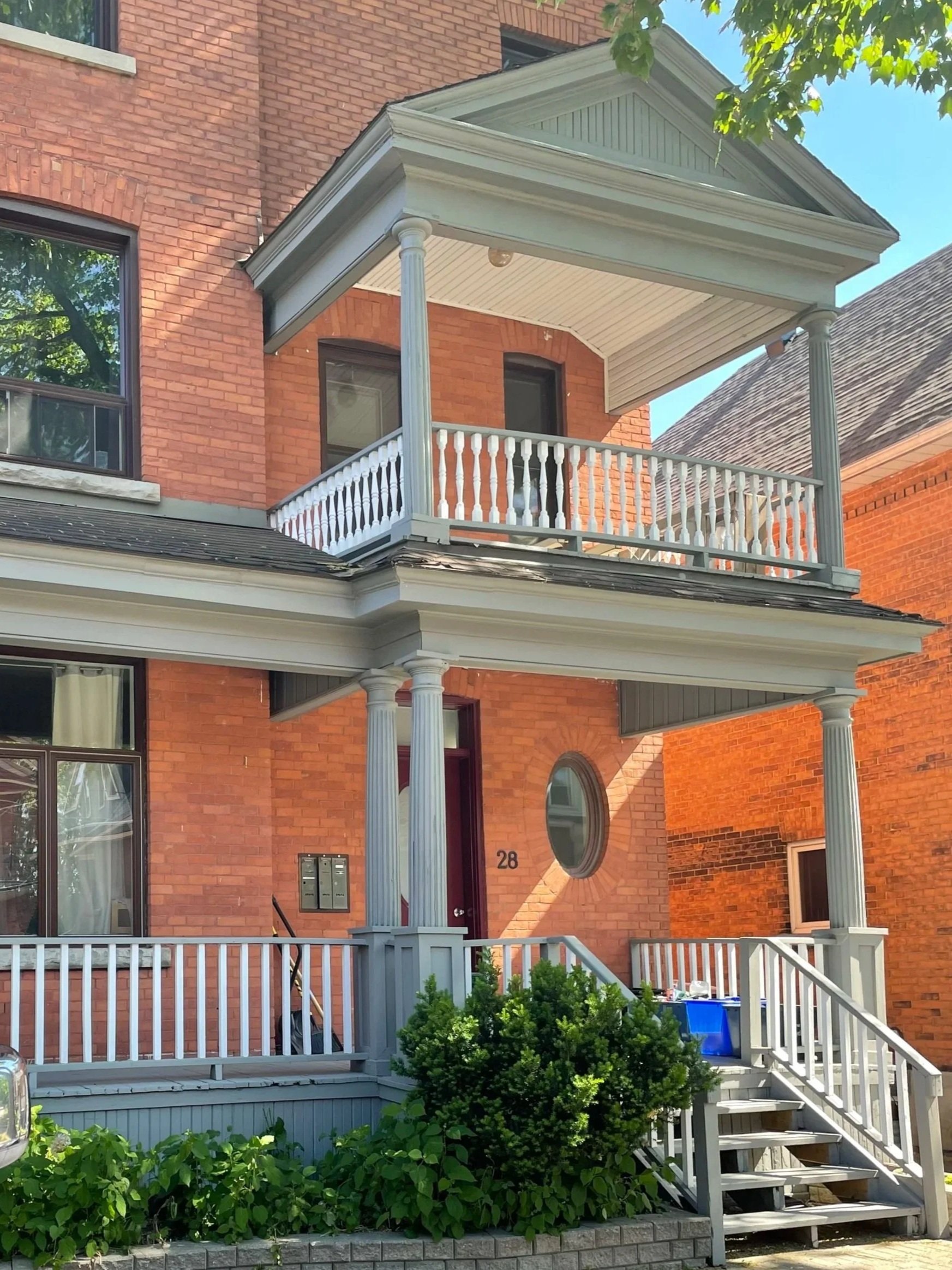2 story porch painters