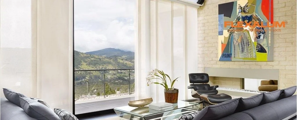 Cortina panel japonés