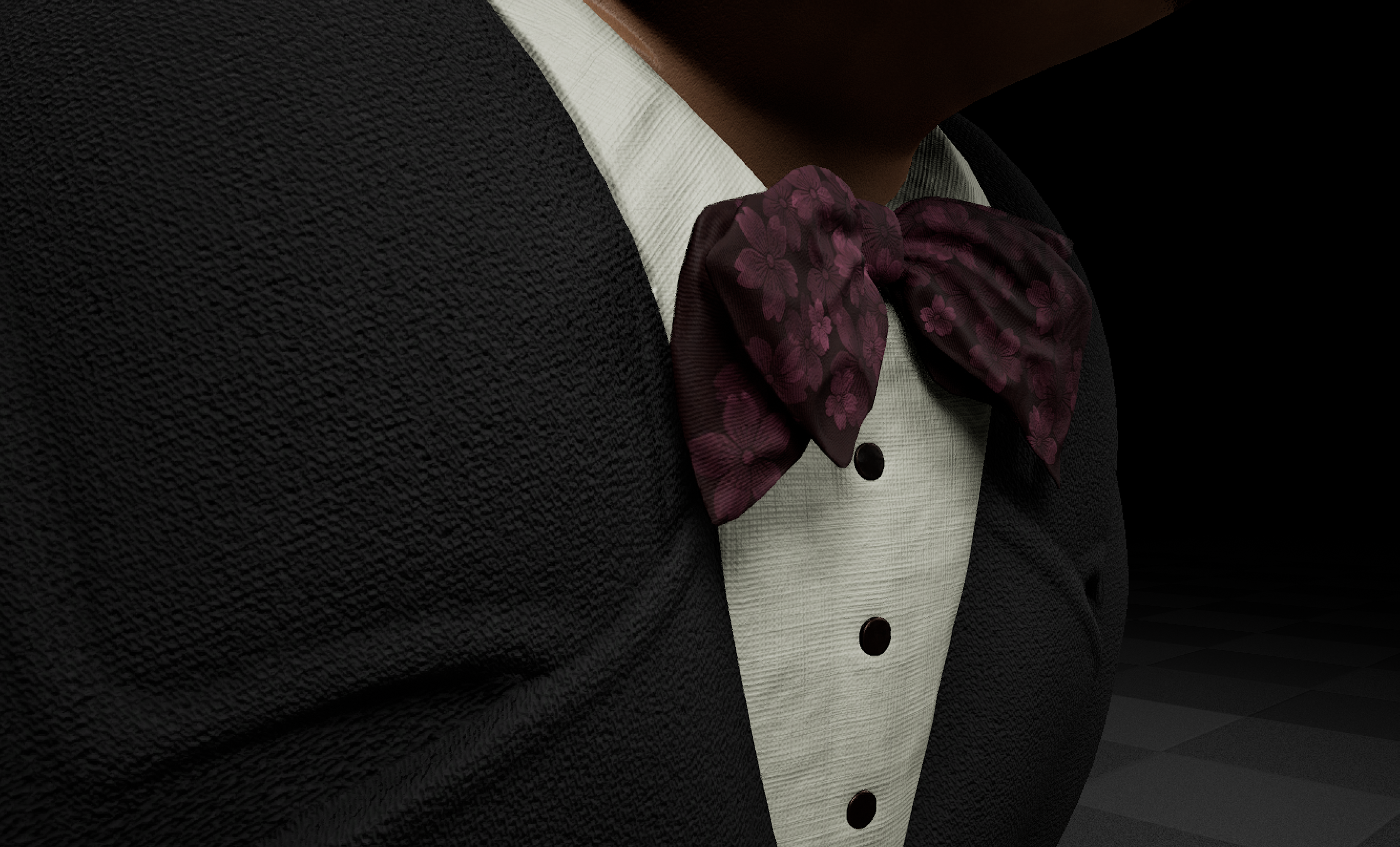 Old Butler 3D Details