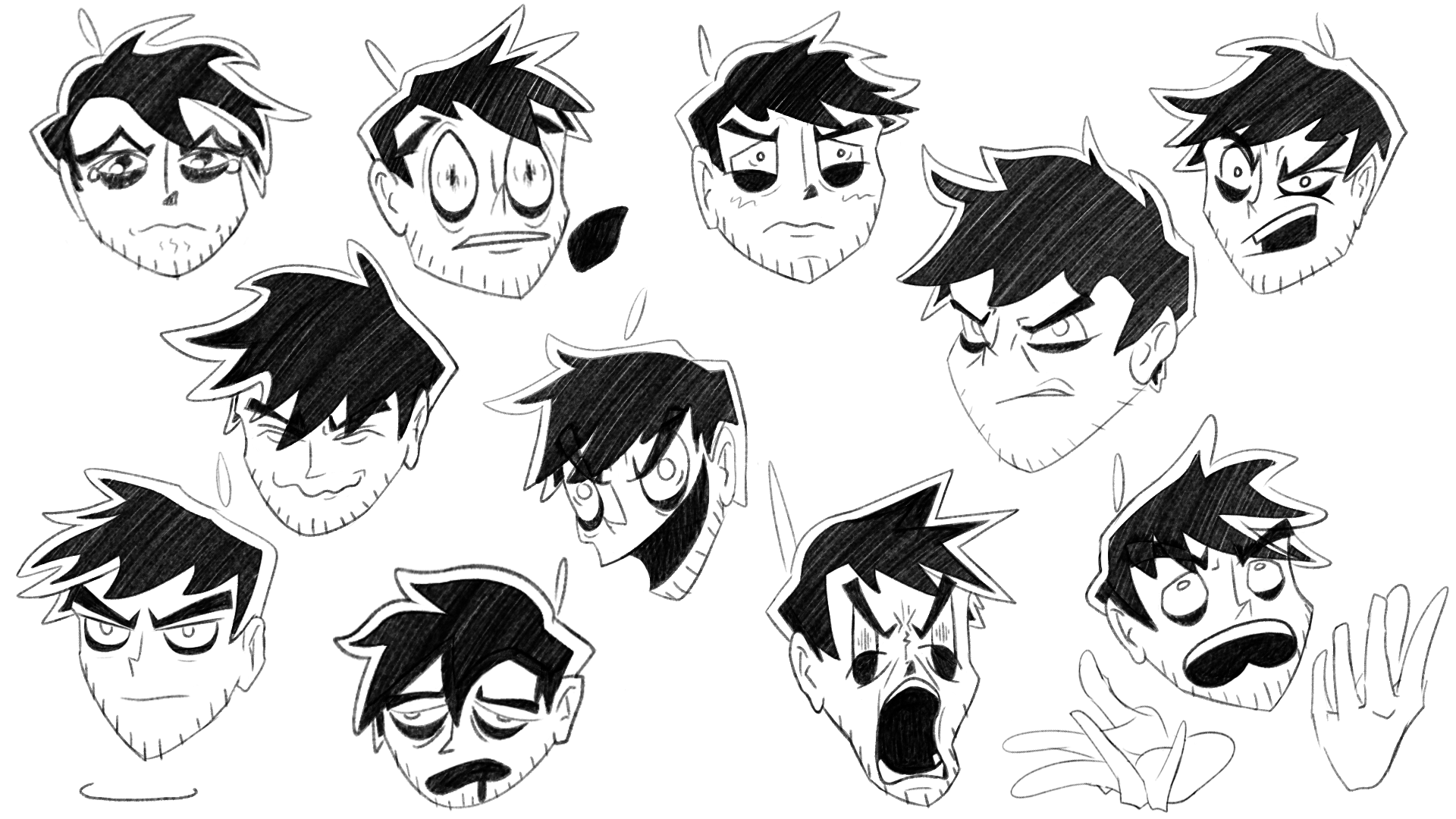 Character Expression Sheet