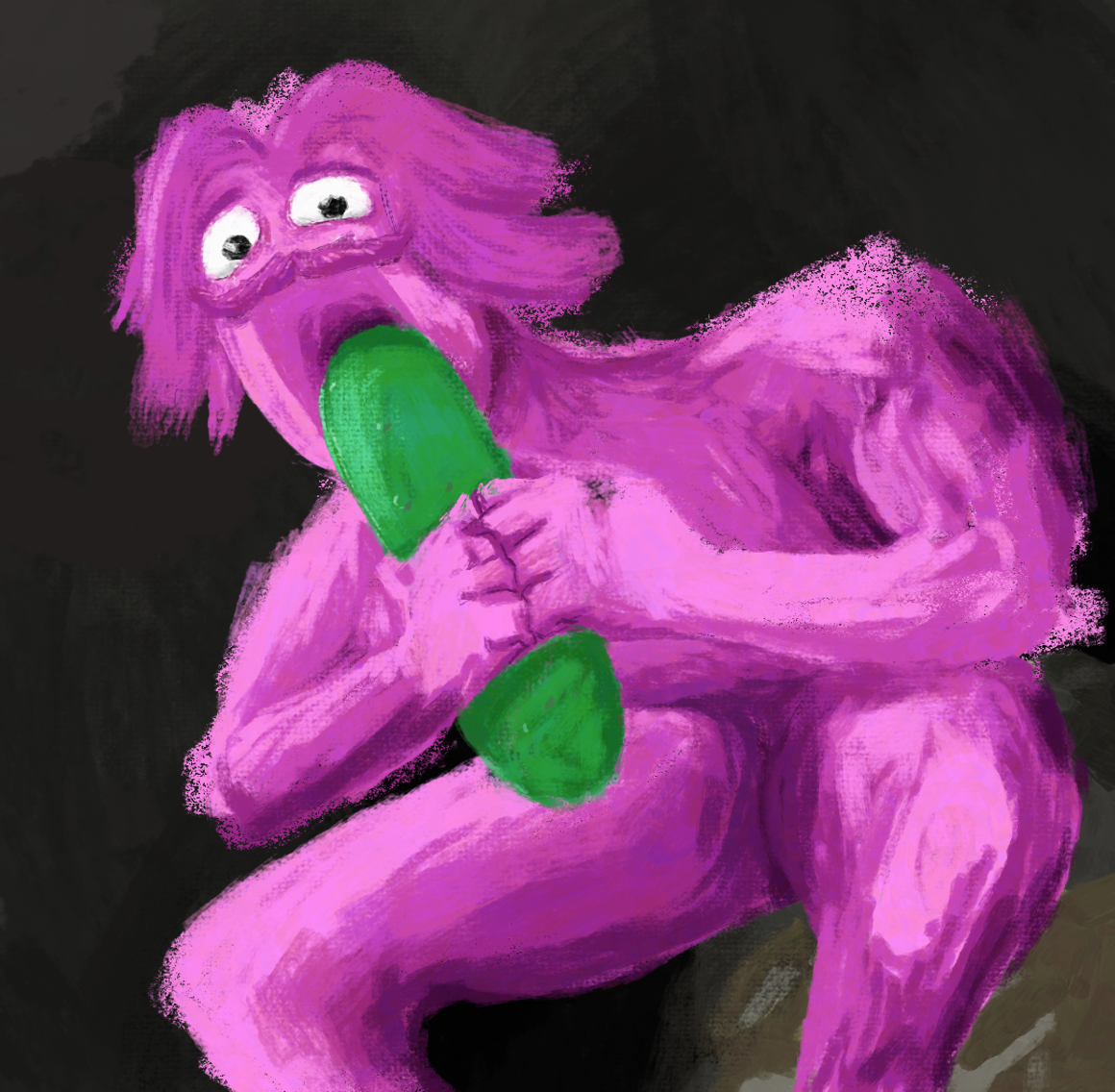 Saturn Devouring His Pickle