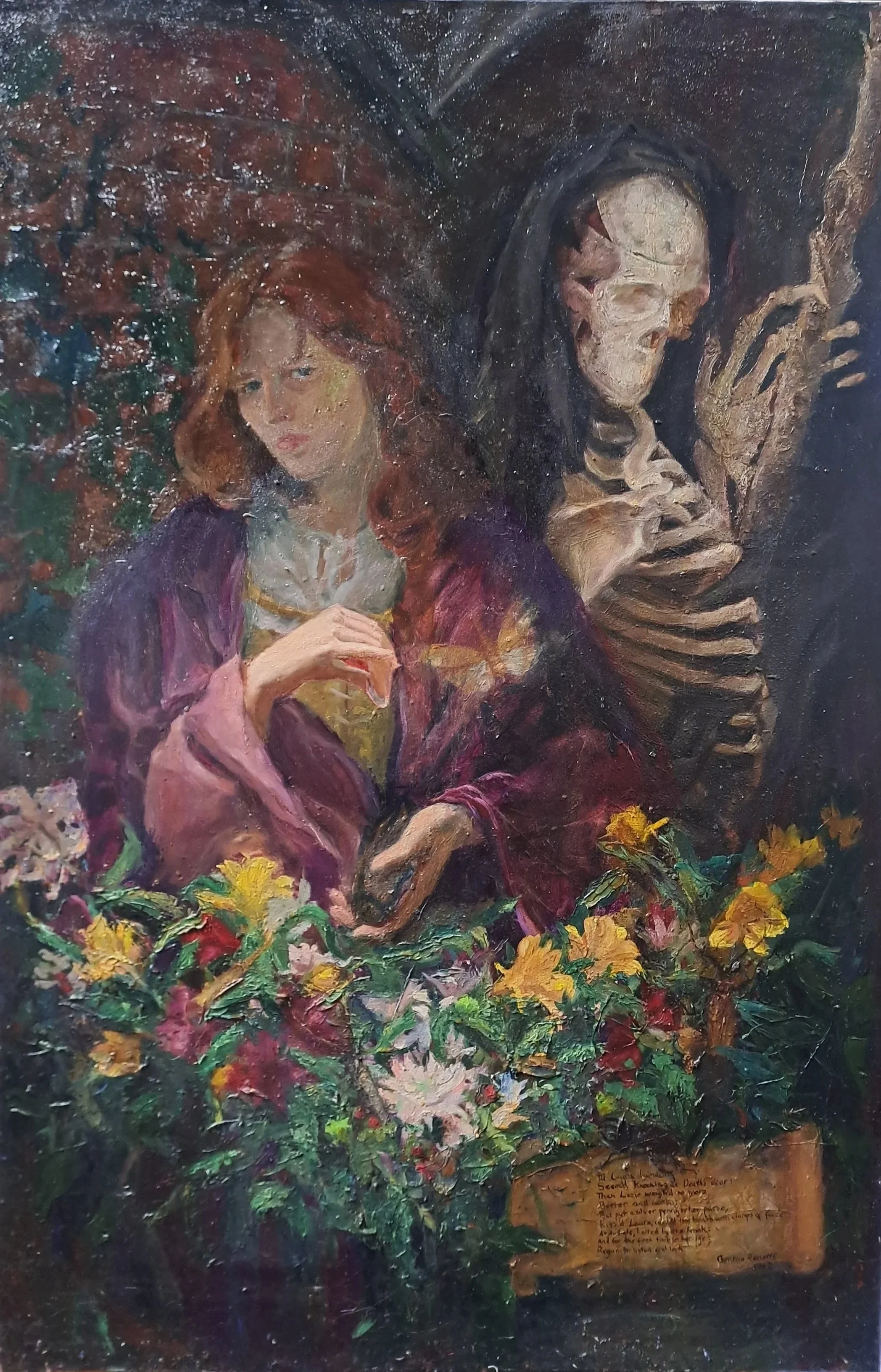 The Silver Penny, 48 x 32", oil on canvas.