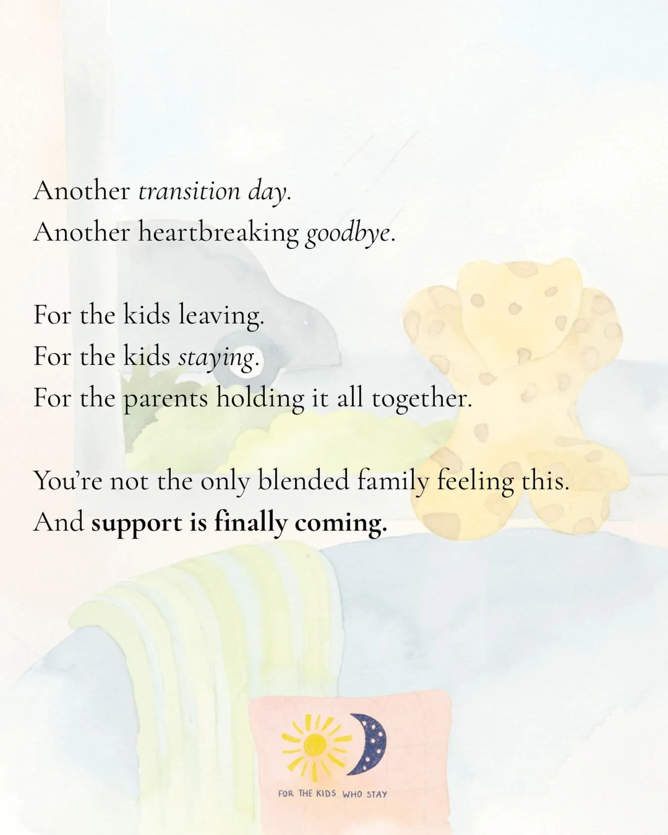 It&rsquo;s about time for Amazon to pop up a HELPFUL resource when you search &ldquo;transition days&rdquo; &ldquo;blended family&rdquo; &ldquo;ours babies&rdquo; &ldquo;support for parents in blended families&rdquo; &ldquo;how to help my kids when t