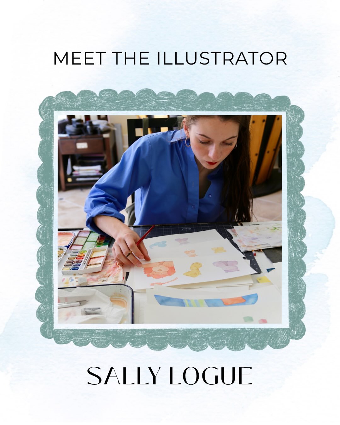 A note from Sally:

I have loved painting these characters, bringing them to life. Getting to know my authors, meeting with them every week, working together to make this vision real and tangible. It&rsquo;s very exciting. 

I&rsquo;m so happy and gr