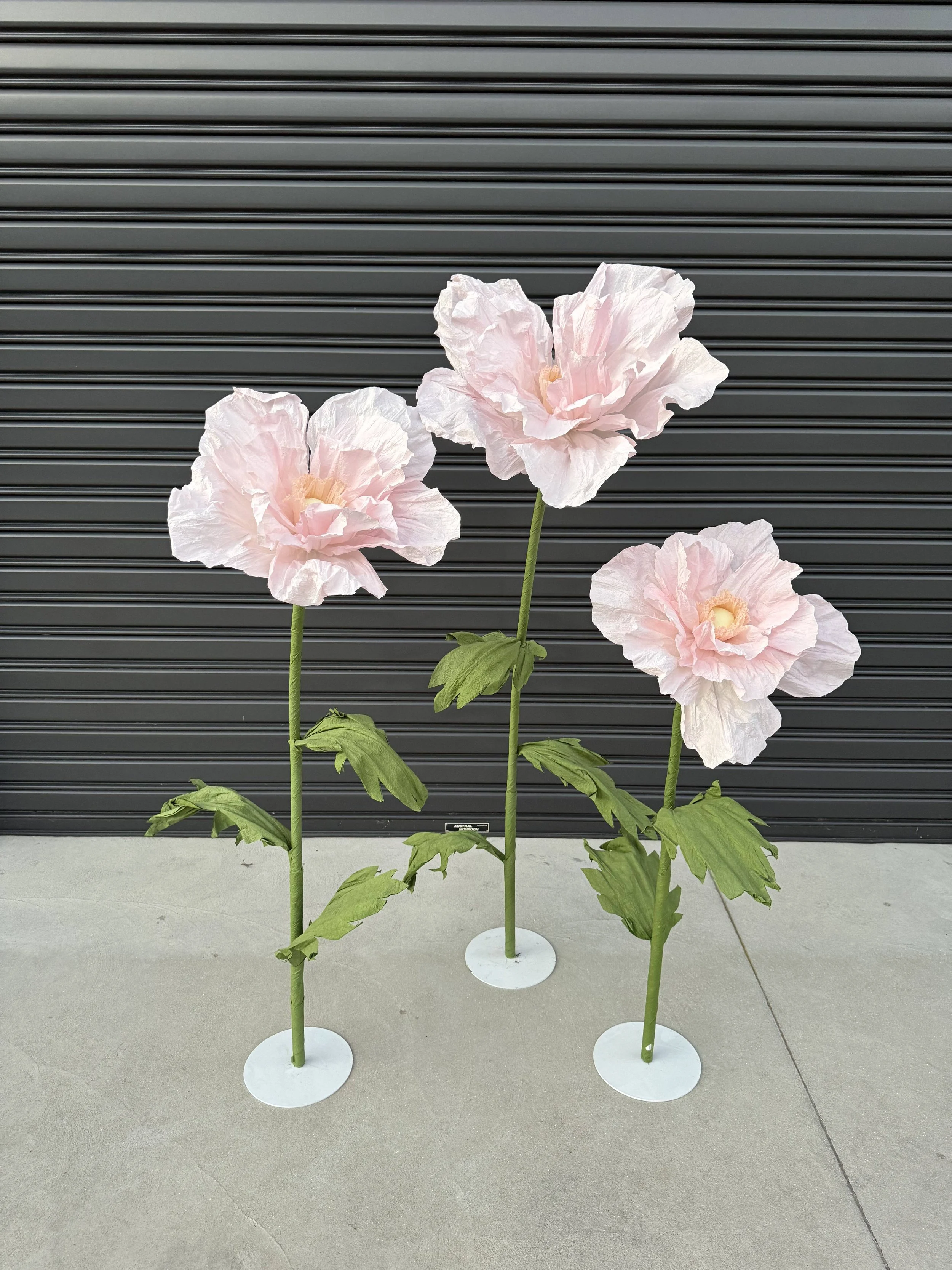 Lifesize Paper Flowers