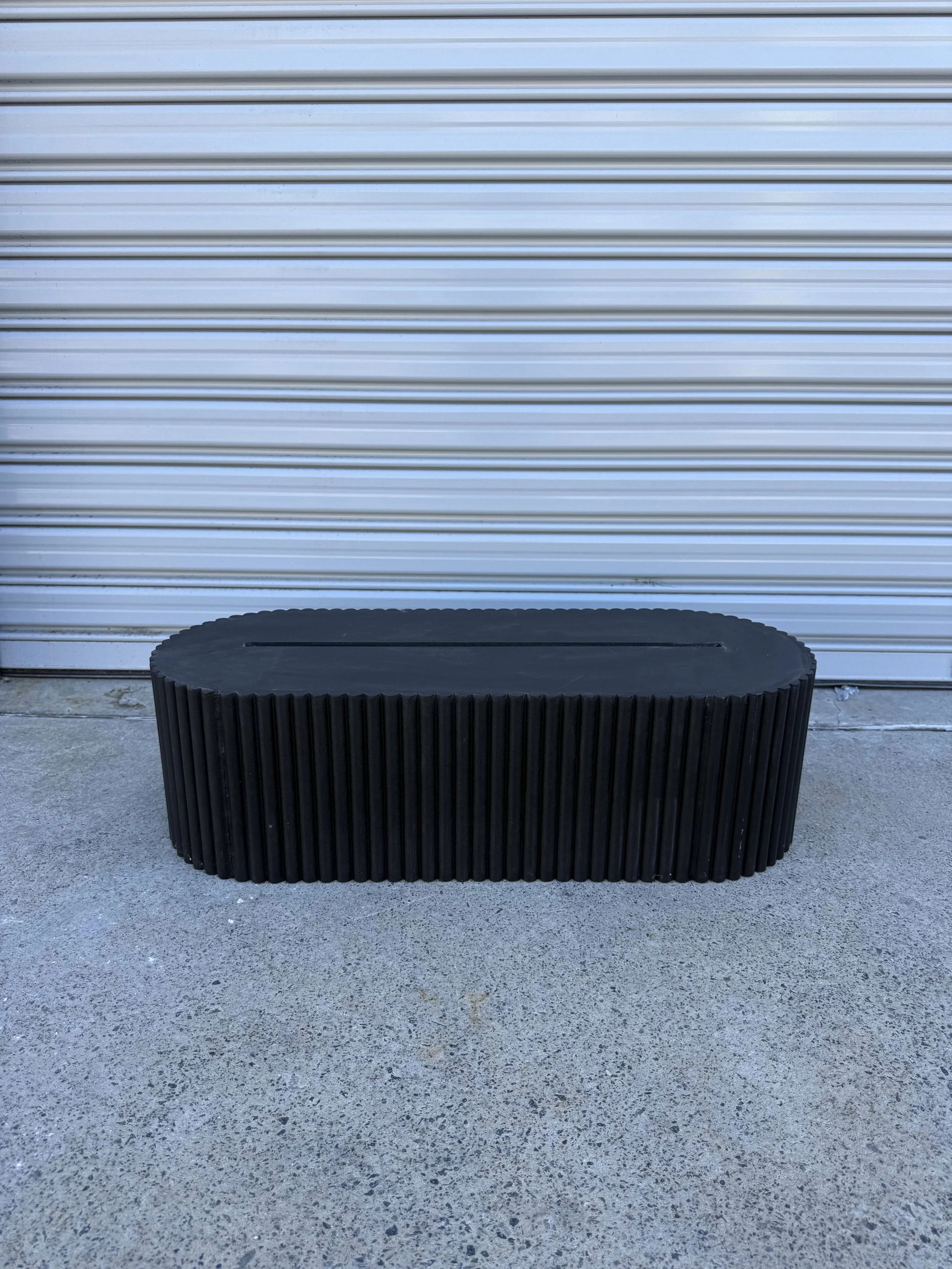 Ripple Oval Sign Box