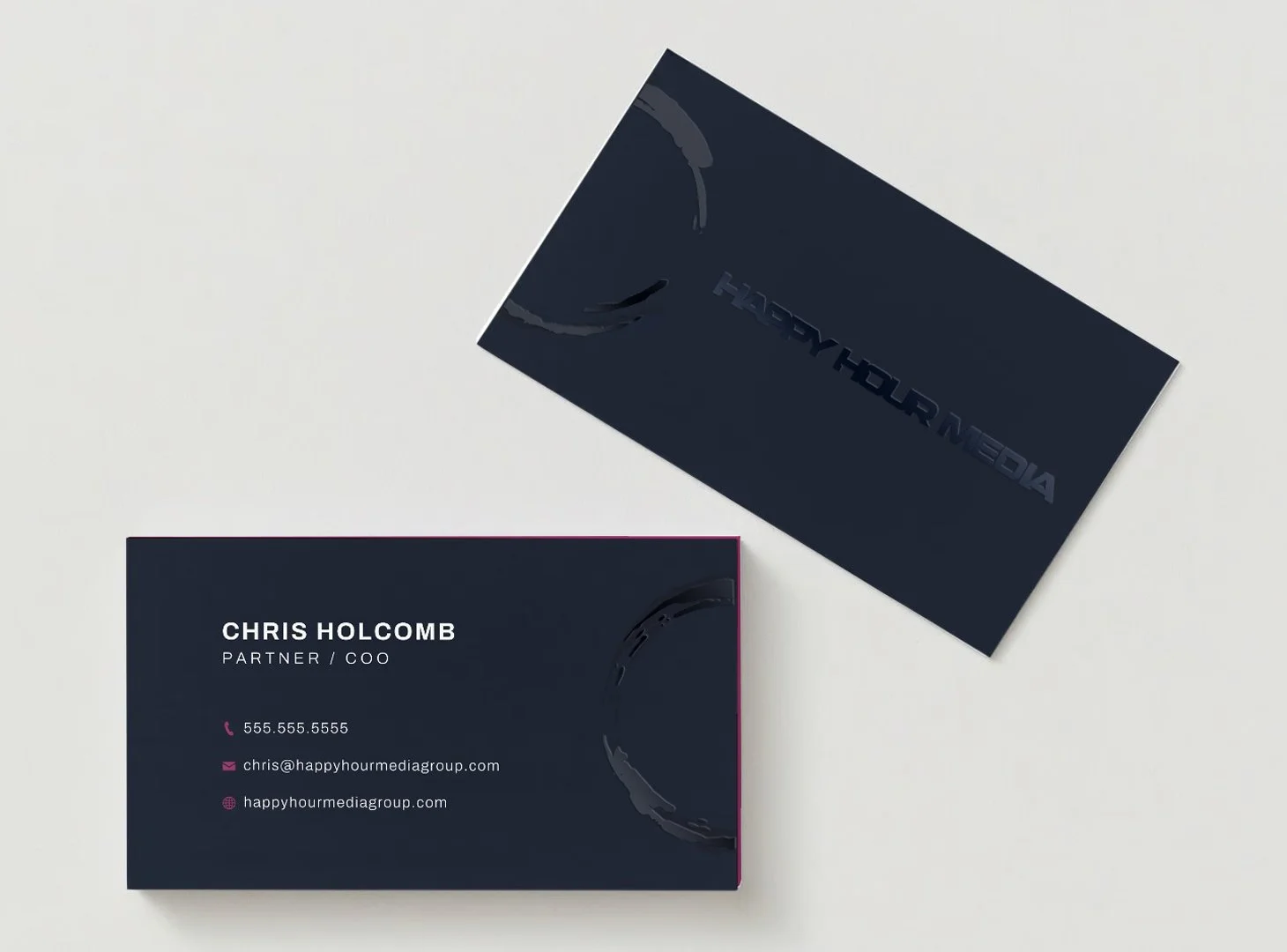 Happy Hour Media Logo Redesign