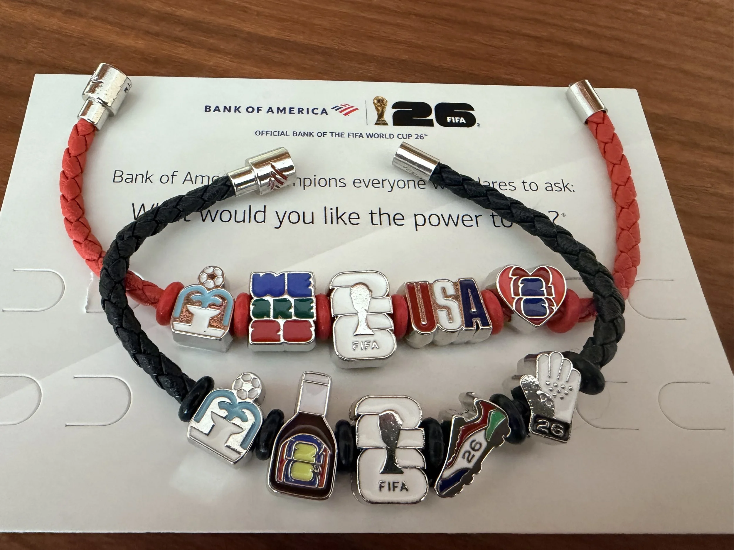 World Cup Charm Bracelets