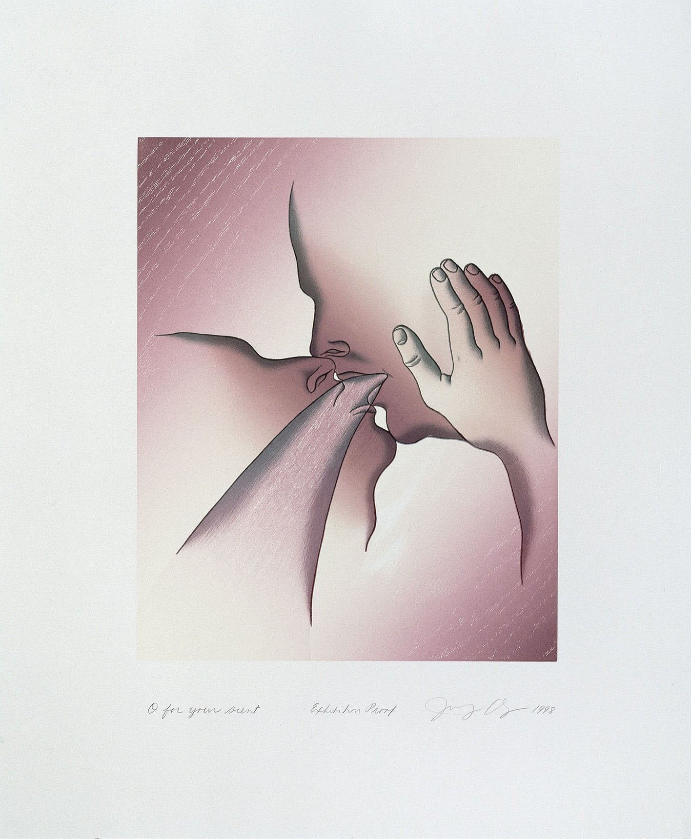 Judy Chicago | O For Your Scent (Diptych)