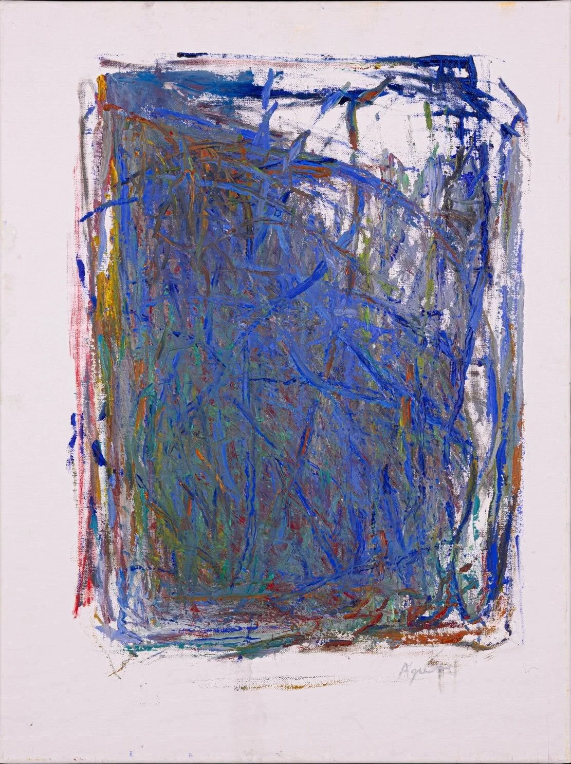 Francesco Agresti
Sea Oats Ariadne, 2025
Acrylic and oil stick
24 (H) X 18 (W) in.