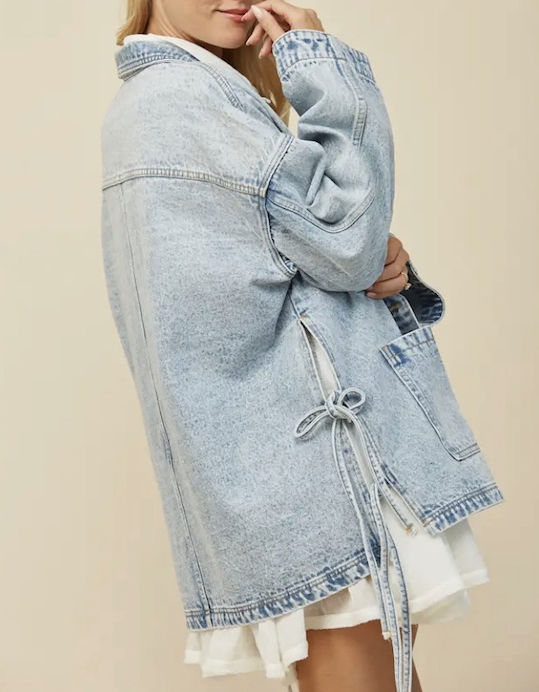 Oversized Jean Jacket