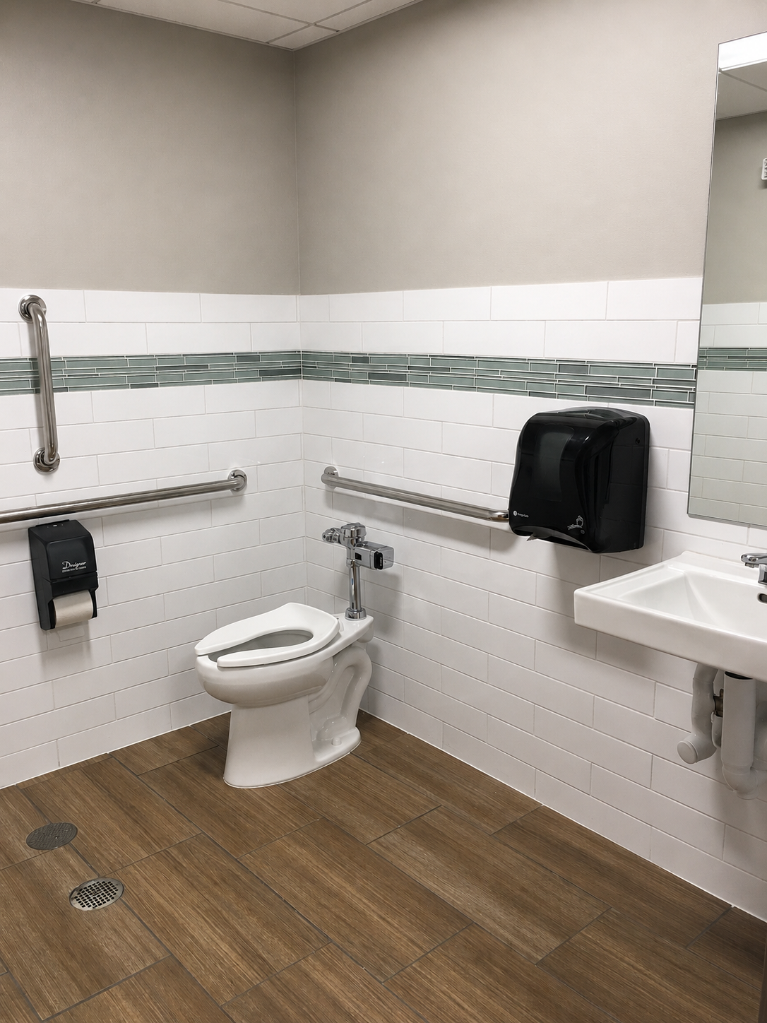 New Office Bathroom