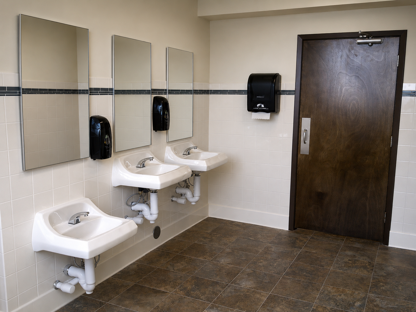 Renovated Bathroom / New Tile & Fixtures