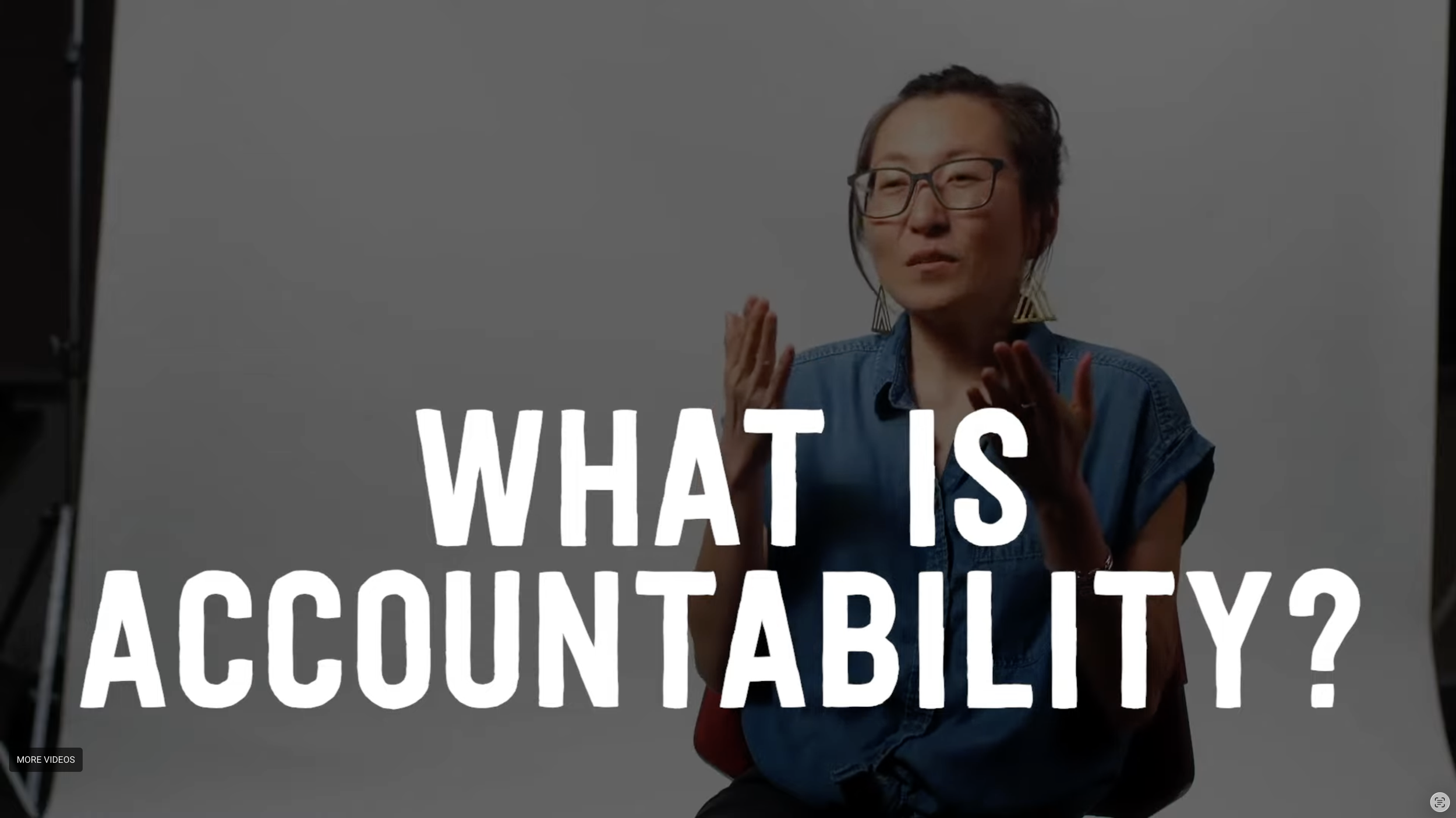 Talking Accountability ain't Easy!