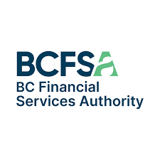 BC Financial Services Authority logo with the abbreviation BCFS A and full name