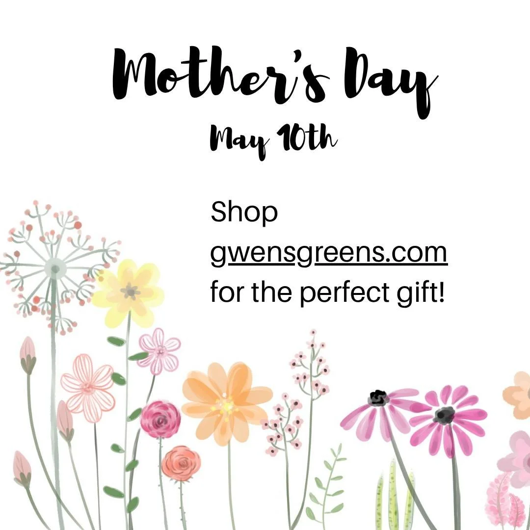 Thank you for helping us share goodness and beauty! #gwensgreens #goodnessandbeauty # gwensblooms