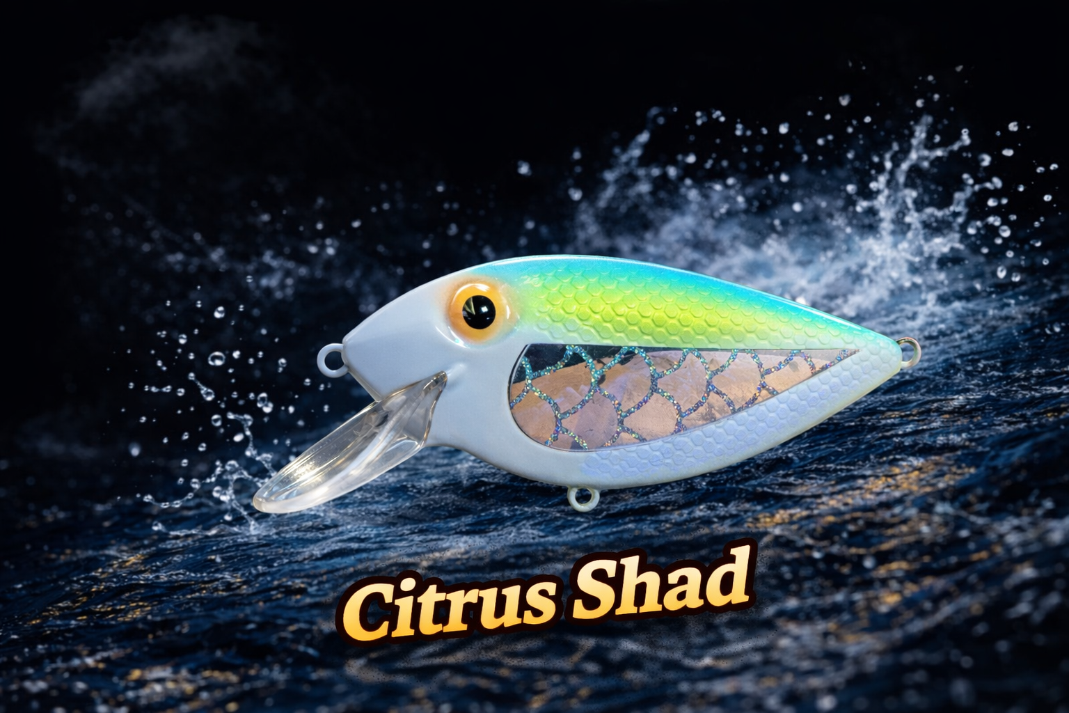 Citrus Shad Silver