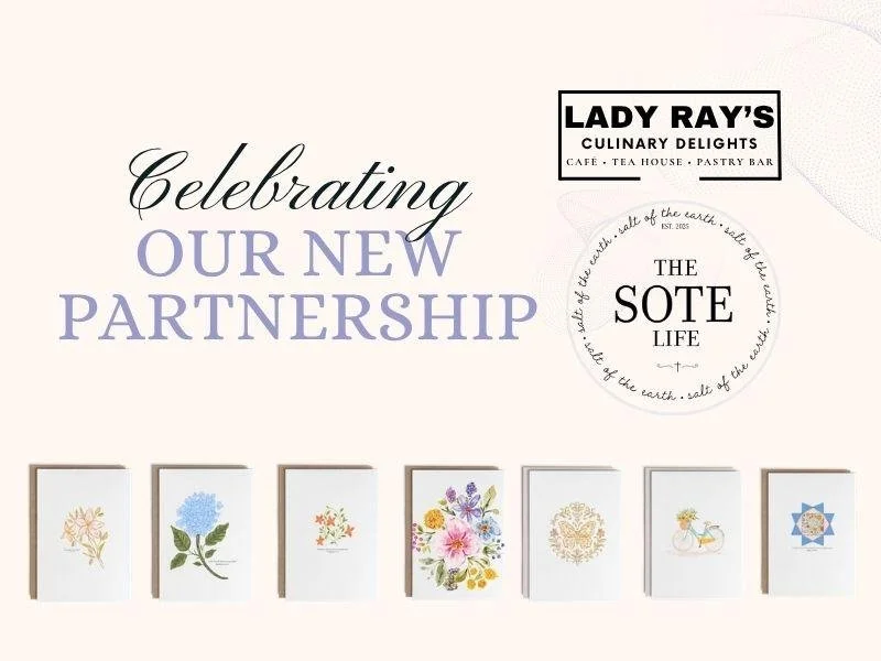 Lady Ray's Partners with The SOTE Life to Bring Greeting Cards Featuring Original Hand-Painted Artwork to Its Expanding Lifestyle Brand