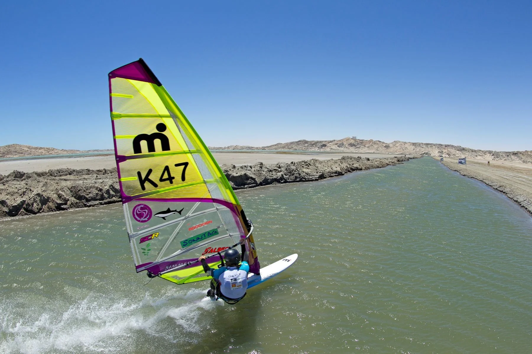 Lüderitz, Namibia: The place for windsurfing speed records 