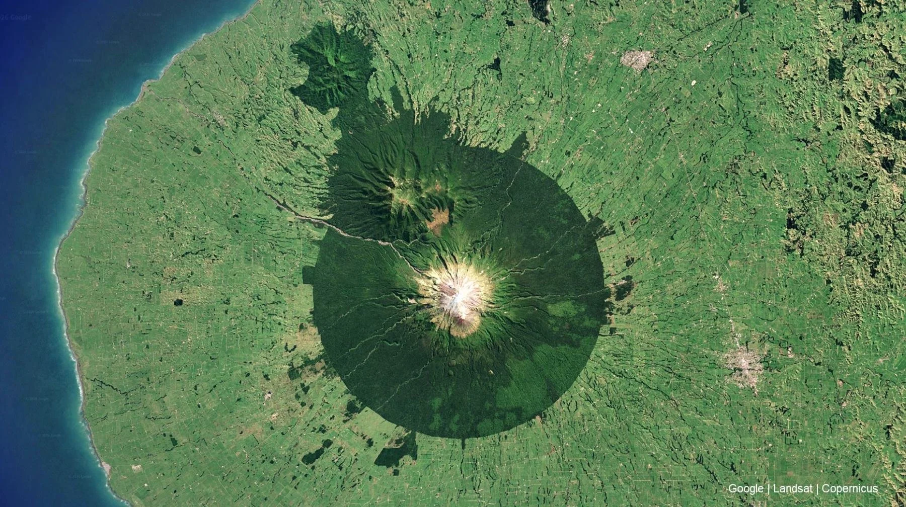 Deforestation seen with three velocities in Europe, New Zealand and Amazon