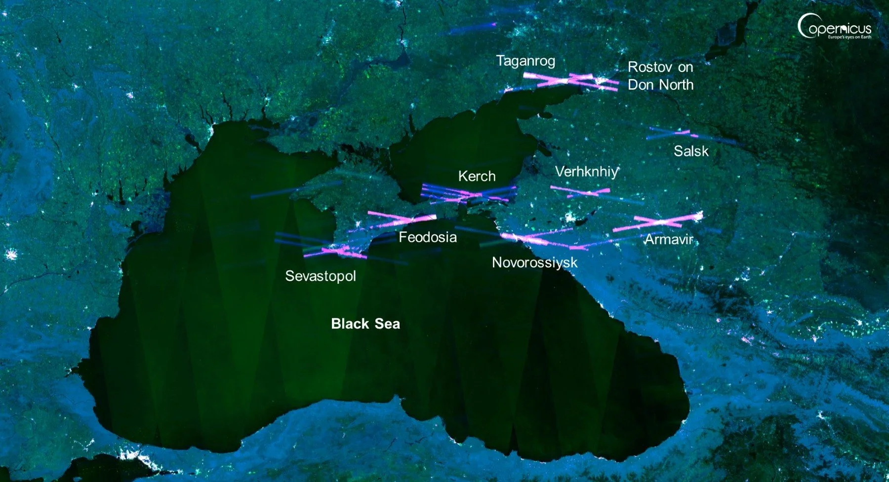 Russian military bases in SAR: X marks the spot