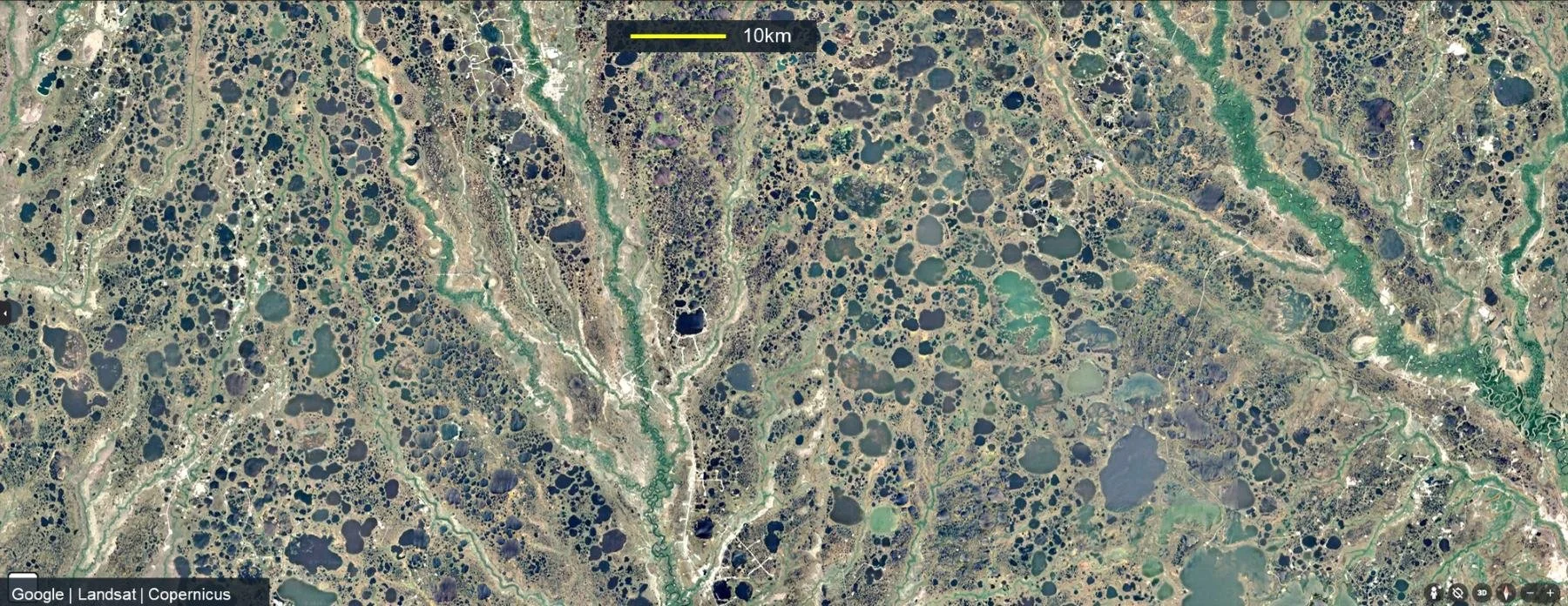 Siberian thermokarst: Why melting ground and oil intertwine