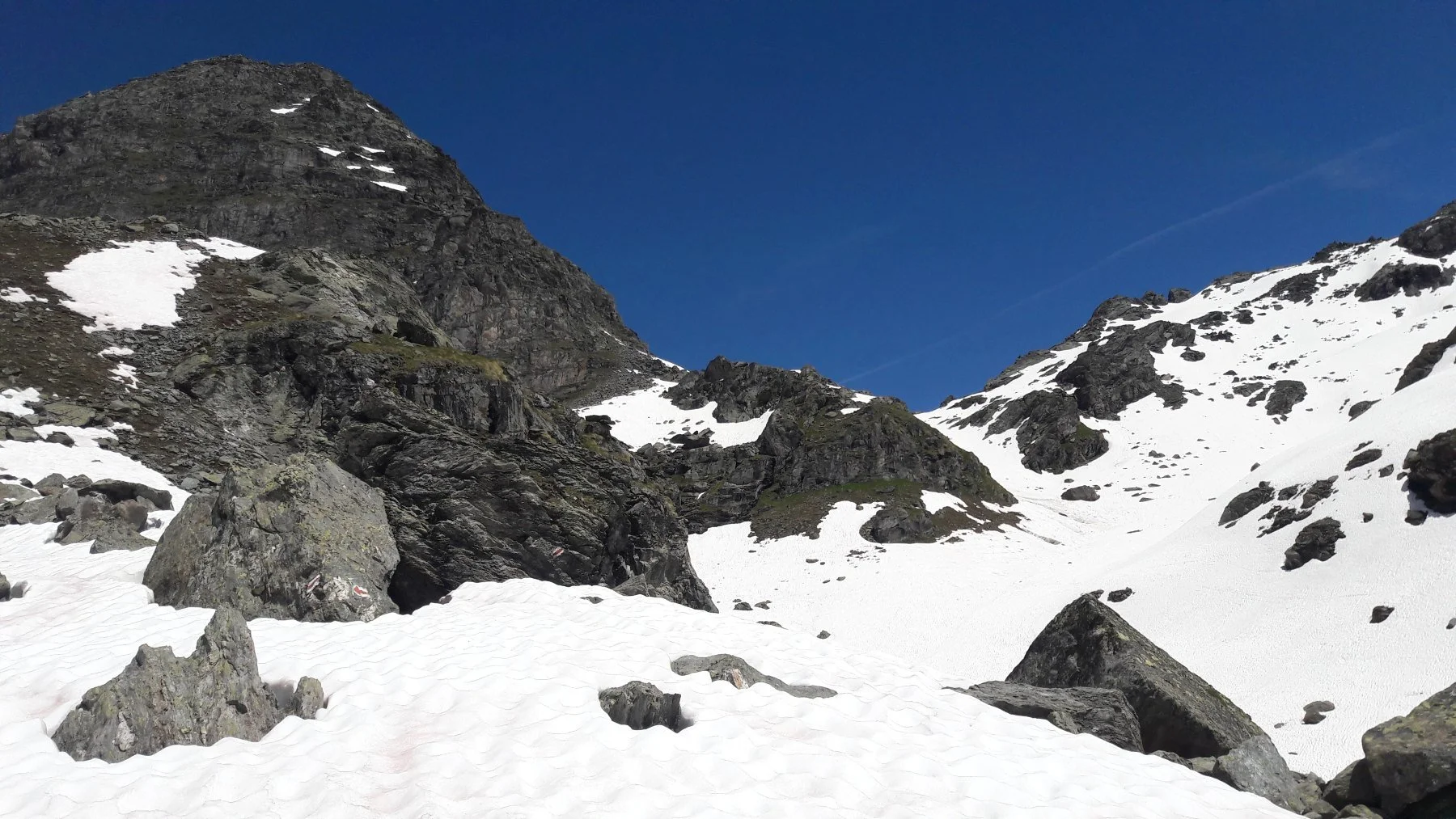 Using satellite imagery to study snow conditions on the Walker’s Haute Route