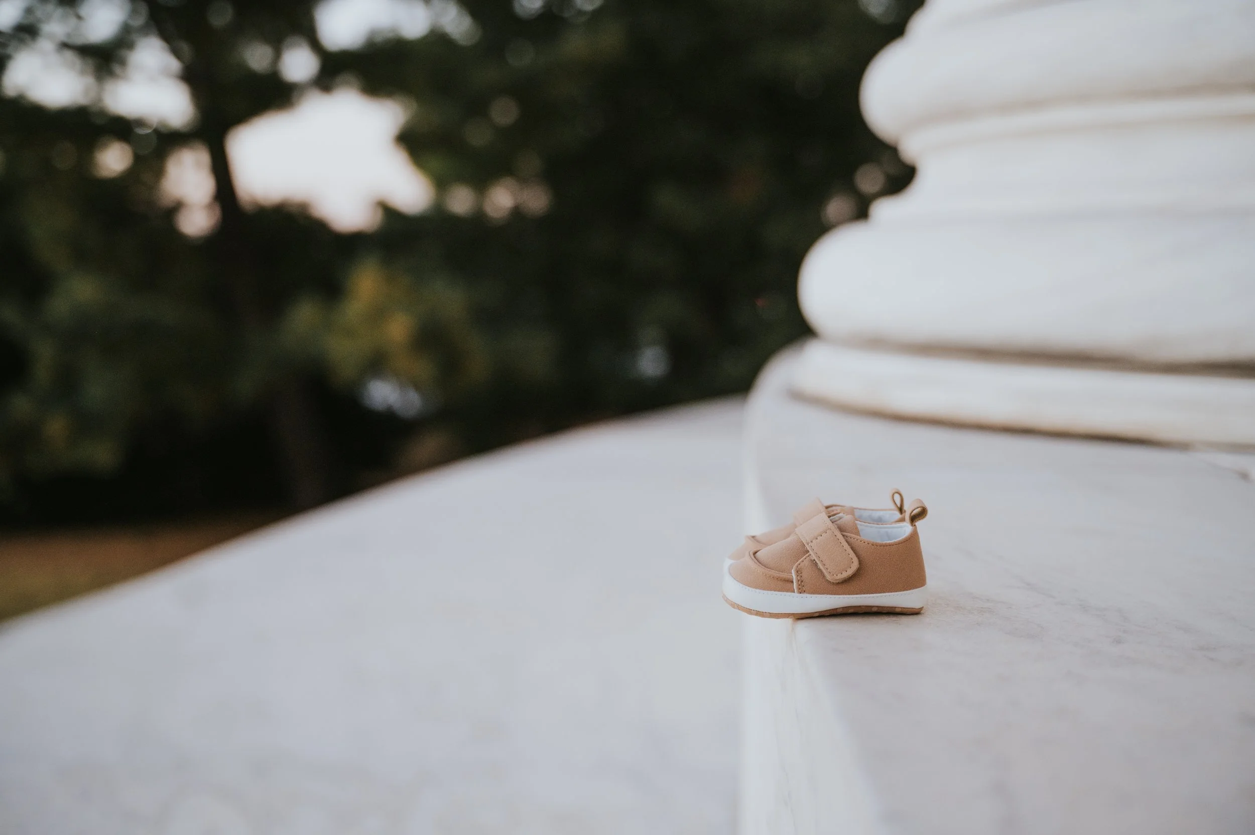 Maternity photography at Jefferson Memorial in Washington, DC