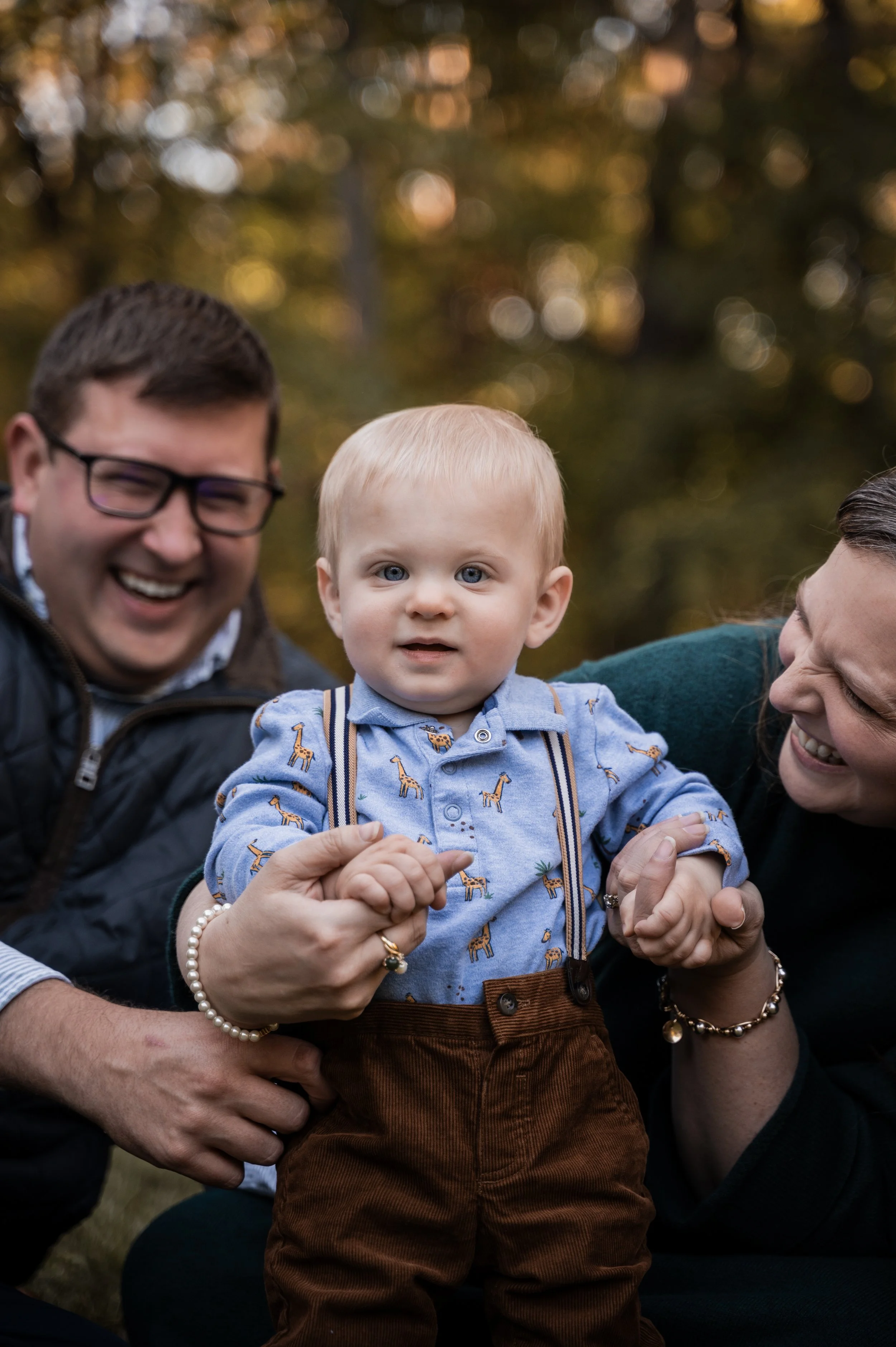 Family photography at Lake Accontink in Springfield, VA
