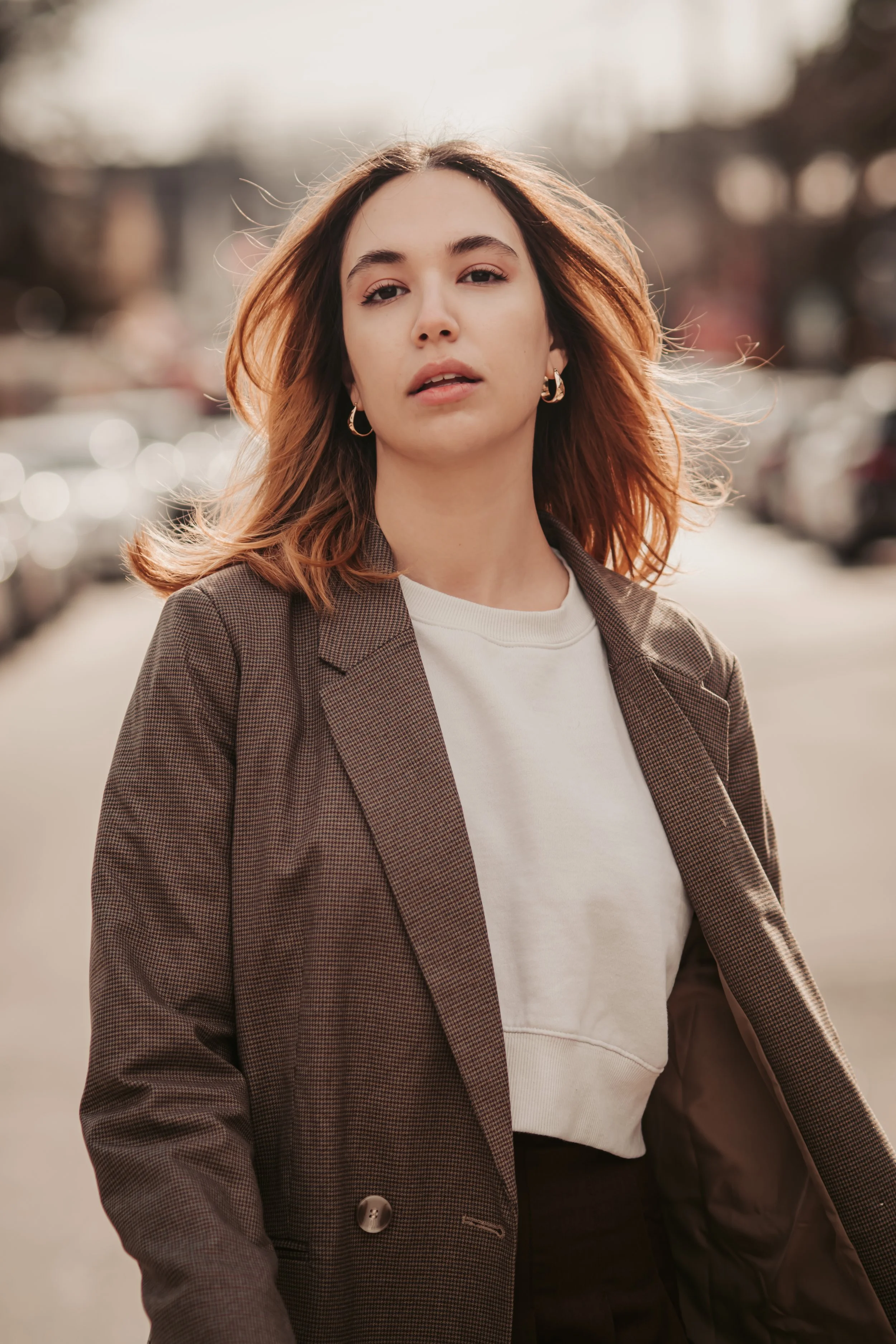 Headshot photography in Old Town Occoquan, VA. 