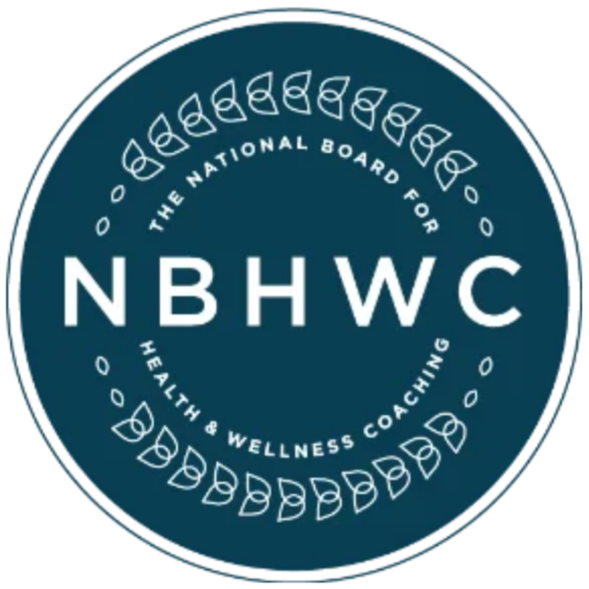 Logo for the National Board for Health & Wellness Coaching (NBHWC).