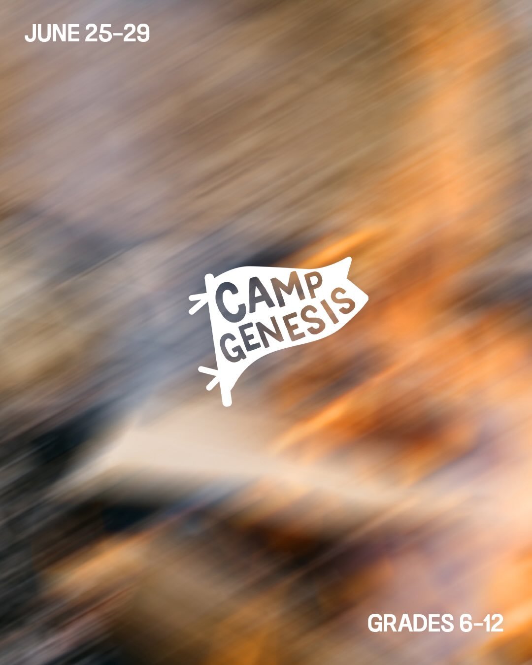 Team wars. Late nights. Tie-dyed shirts. Campfire smell that never leaves your hoodie. 

Yeah. We&rsquo;re bringing ALL of that back.

Camp Genesis &mdash; June 25&ndash;29 Lake Retreat Camp

#CampGenesis SummerStartsWithGenesis
