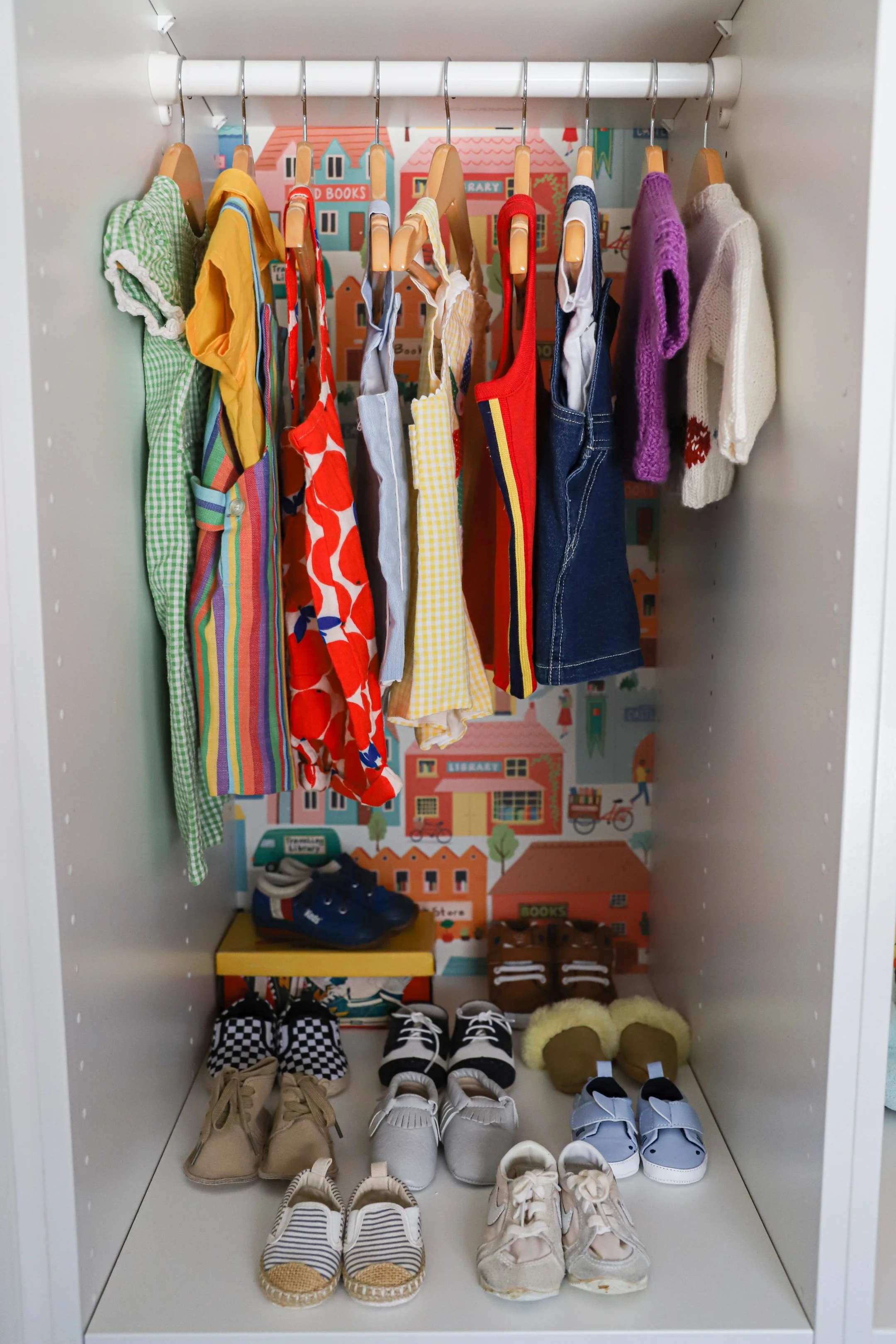 Julianna Strickland nursery closet