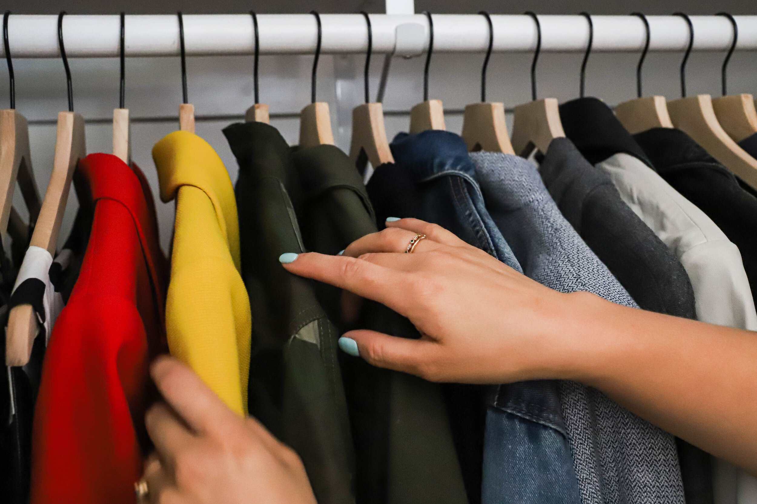 The Color Coordinated Closet