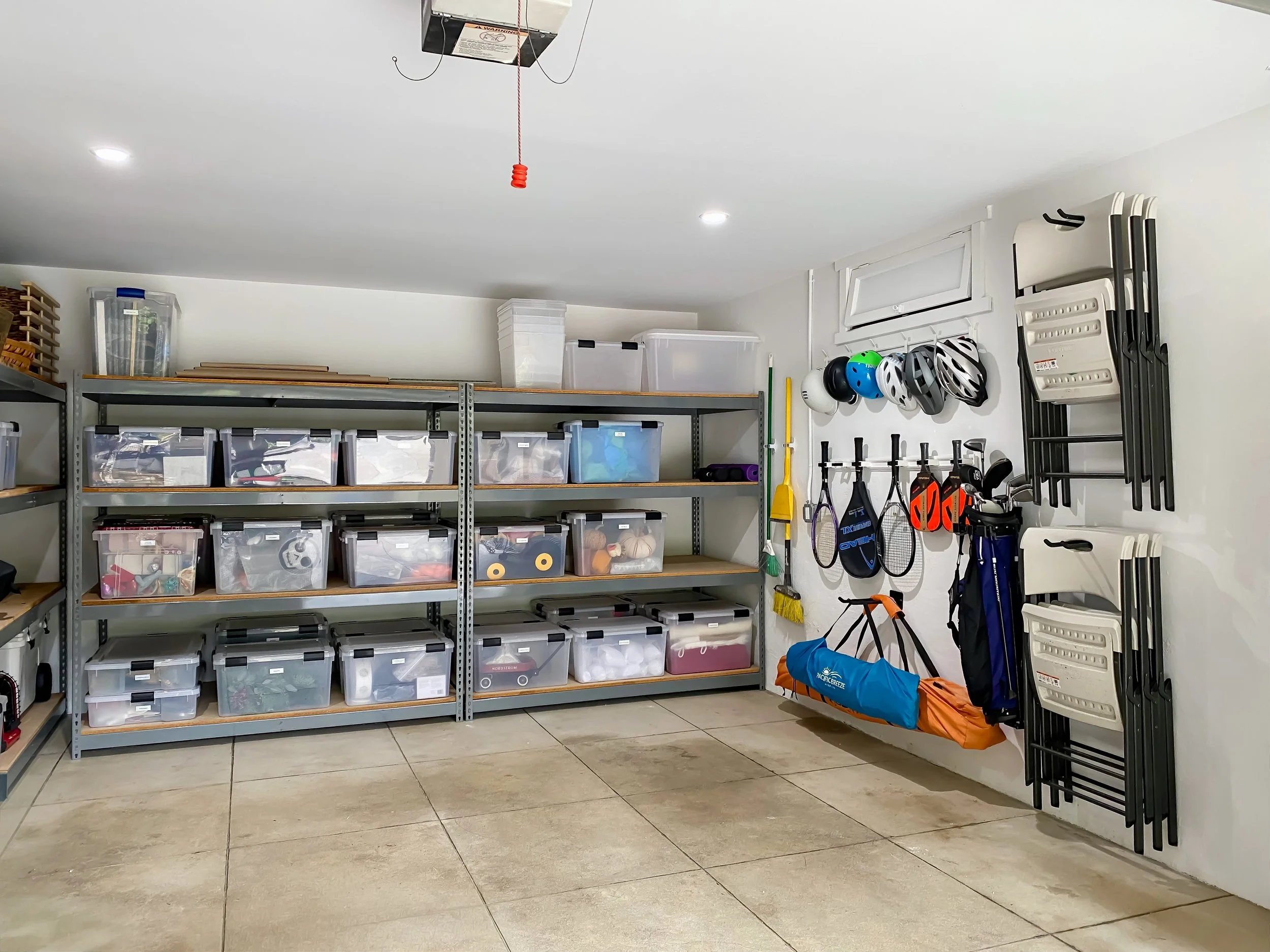 organized garage