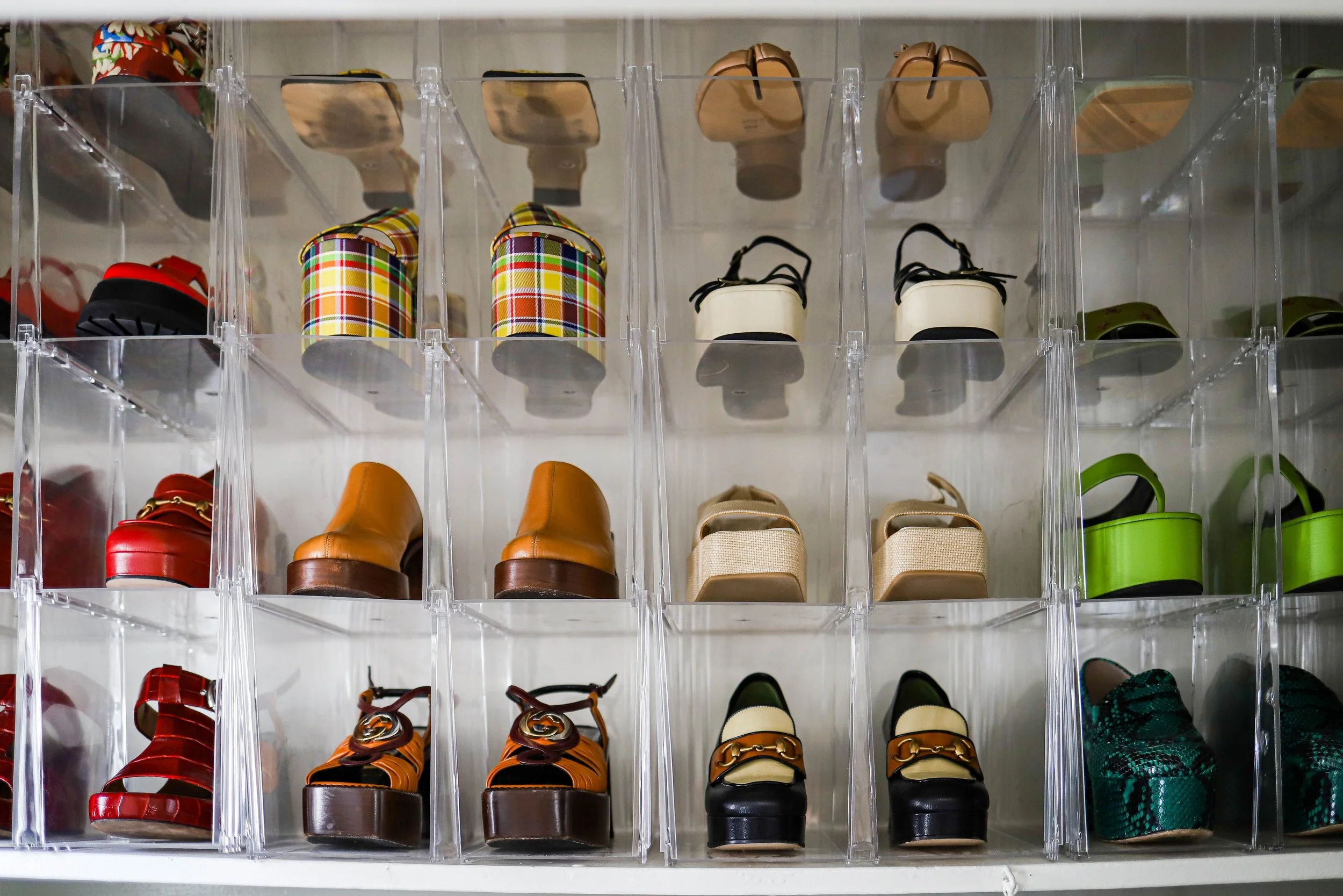 organized shoes