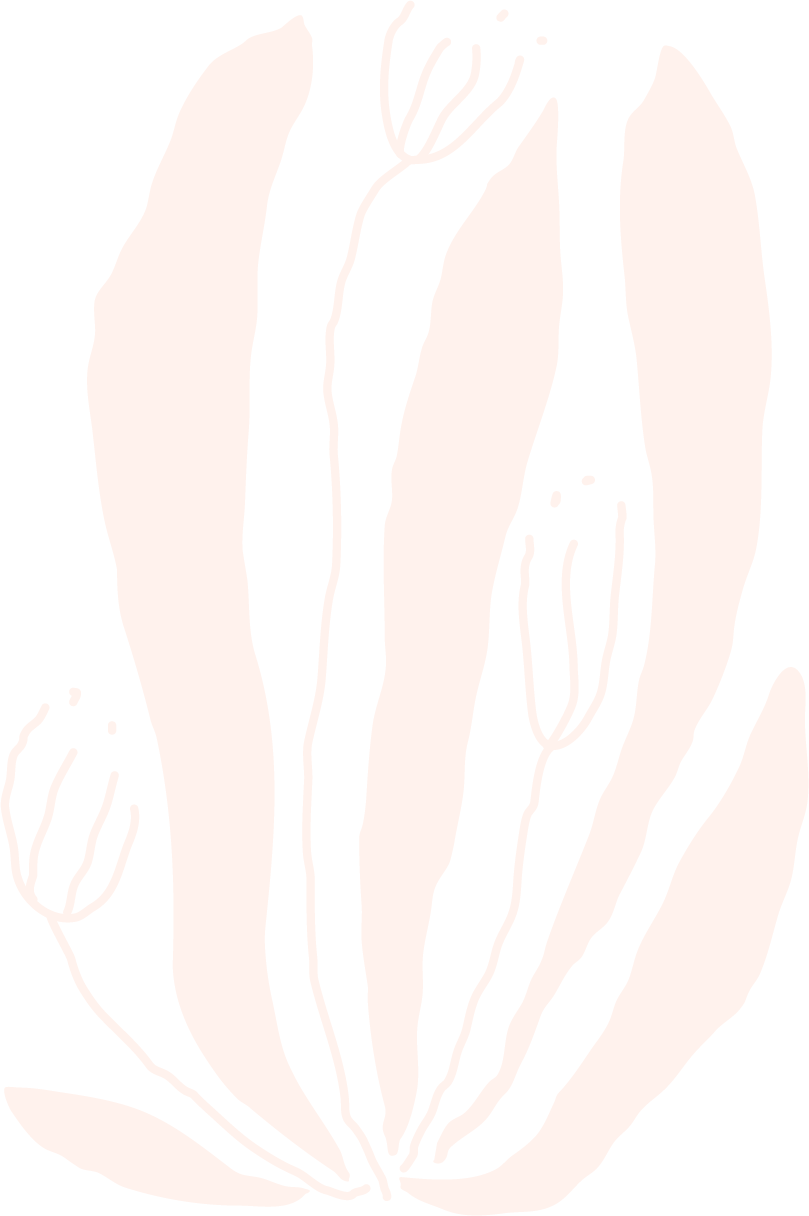 An illustration of a plant in white