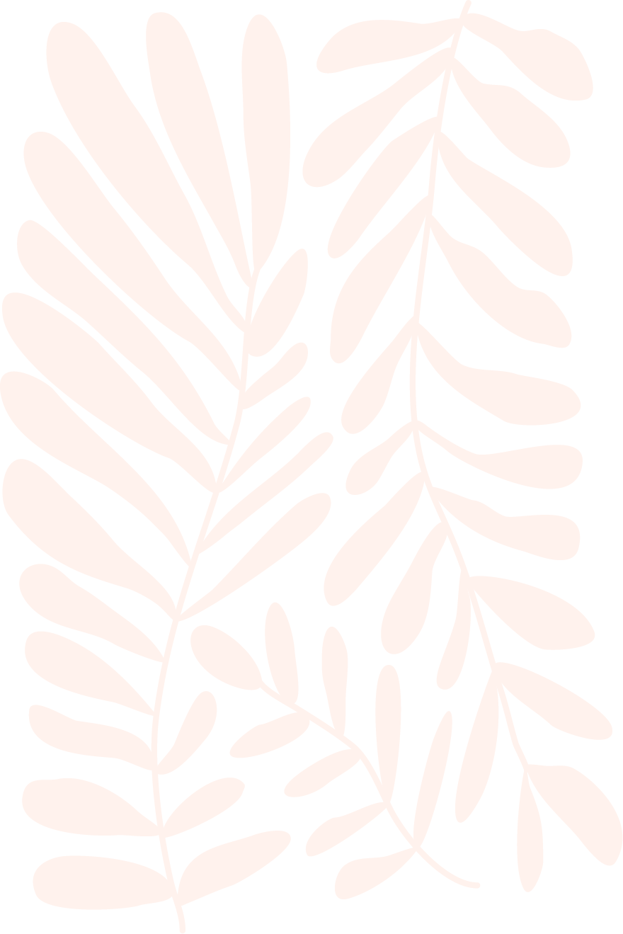 An illustration of a plant in white