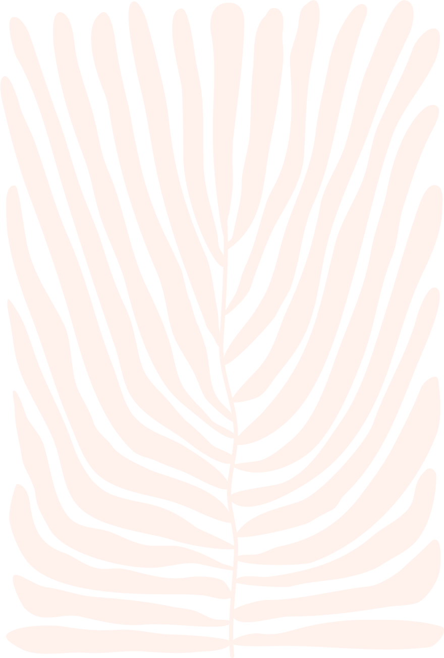 An illustration of a plant in white