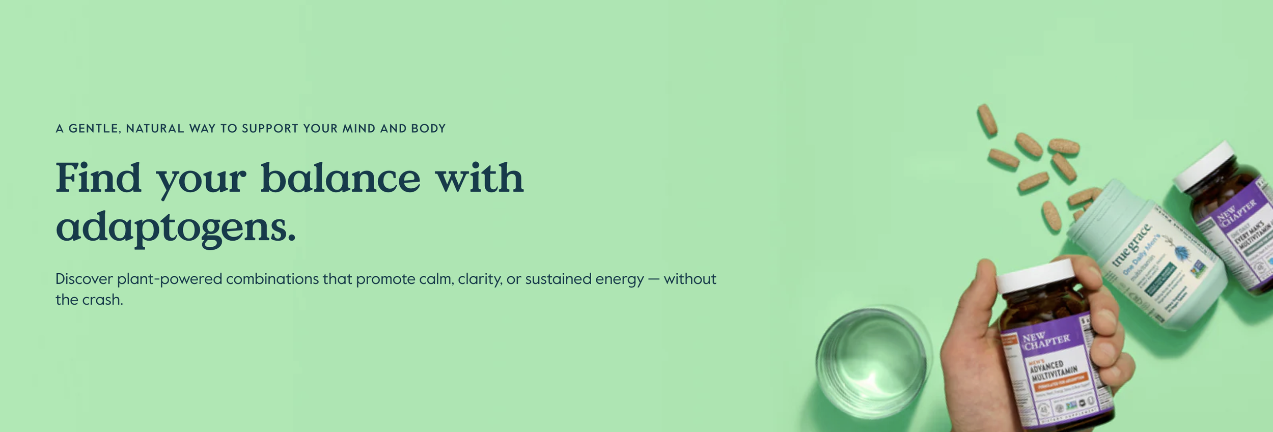 Grove Collaborative: Healthier Home Guide — Find your balance with adaptogens.