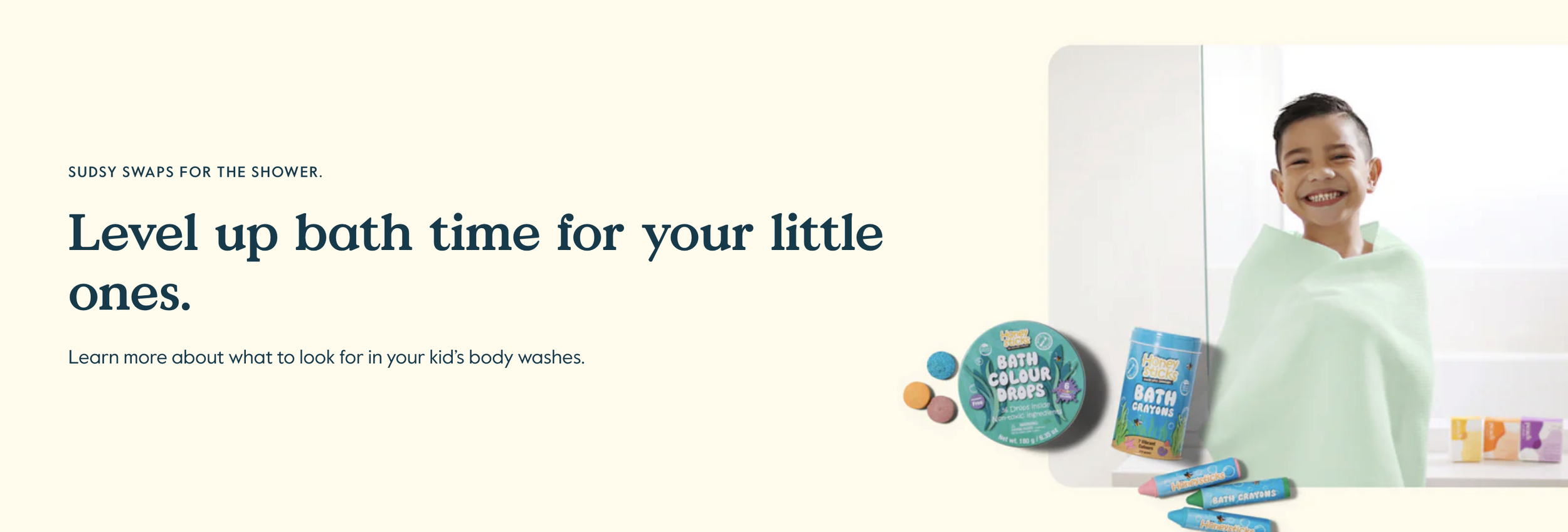 Grove Collaborative: Healthier Home Guides — Level up bath time for your little ones.