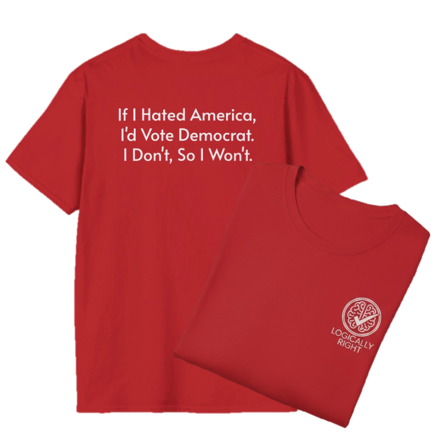 Logically_Right_IF_I_Hated_America_Red_Shirt
