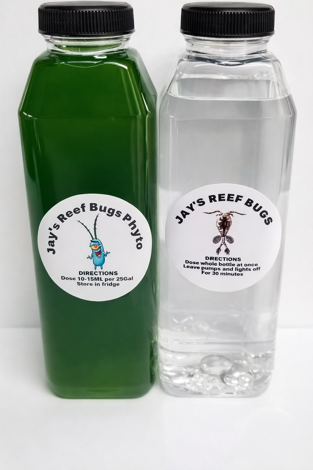 Live 4 species copepod Blend 80oz - 8 Strain phytoplankton 80oz Refugium seeding pack Bulk